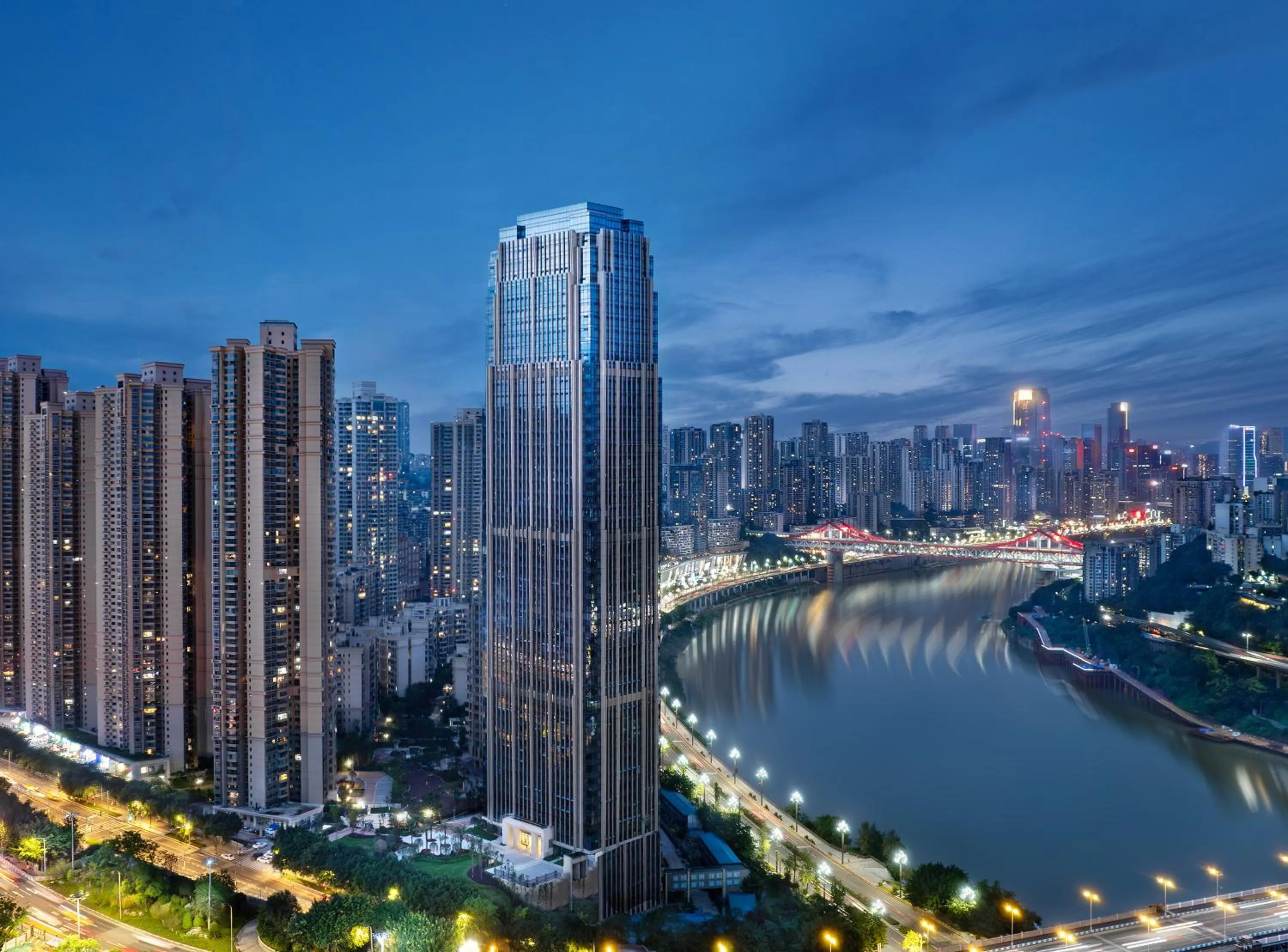 Chongqing Junsheng Cloud River View Hotel -Guanyinqiao Beibin 1st Road Branch- Near Liziba, Hongyad ong, and Huaxin Street Metro Station