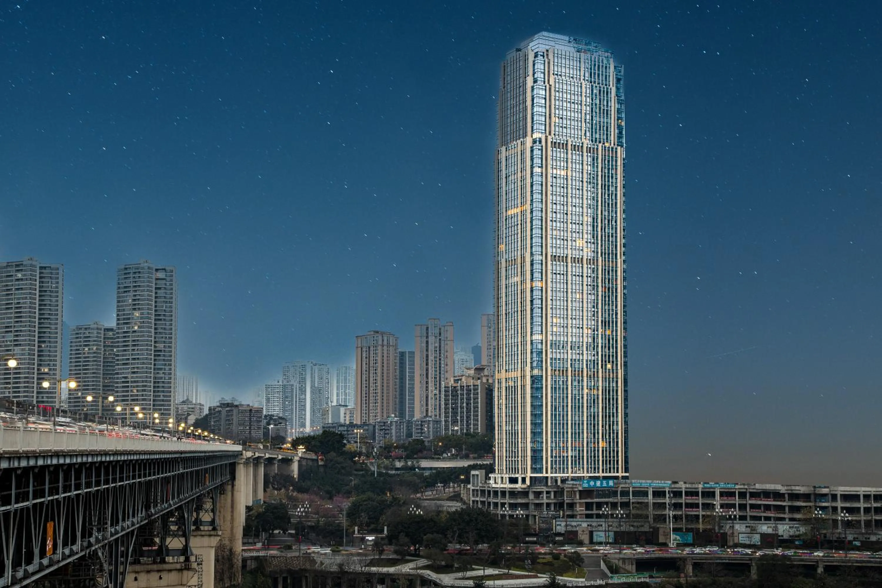 Chongqing Junsheng Cloud River View Hotel -Guanyinqiao Beibin 1st Road Branch- Near Liziba, Hongyad ong, and Huaxin Street Metro Station