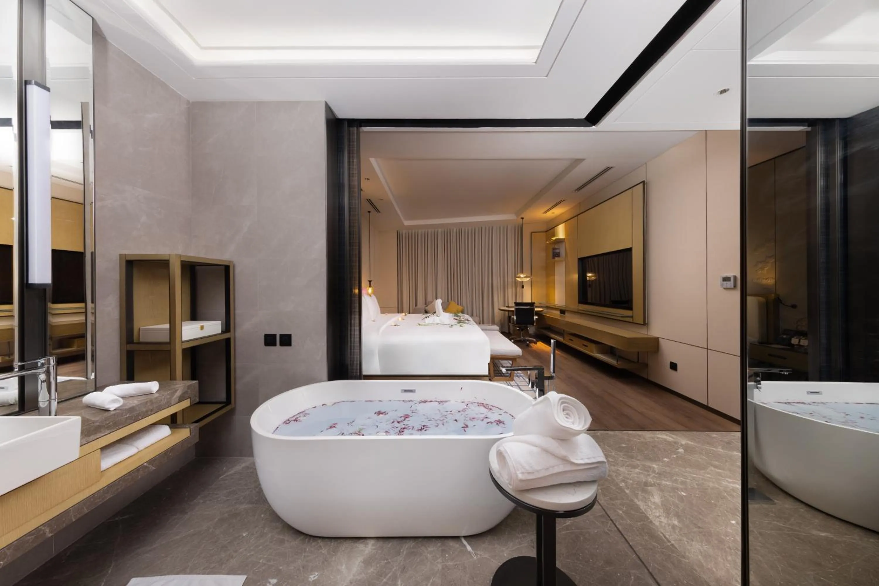 Bathroom, Bed in Braira Hafar Al-Batin