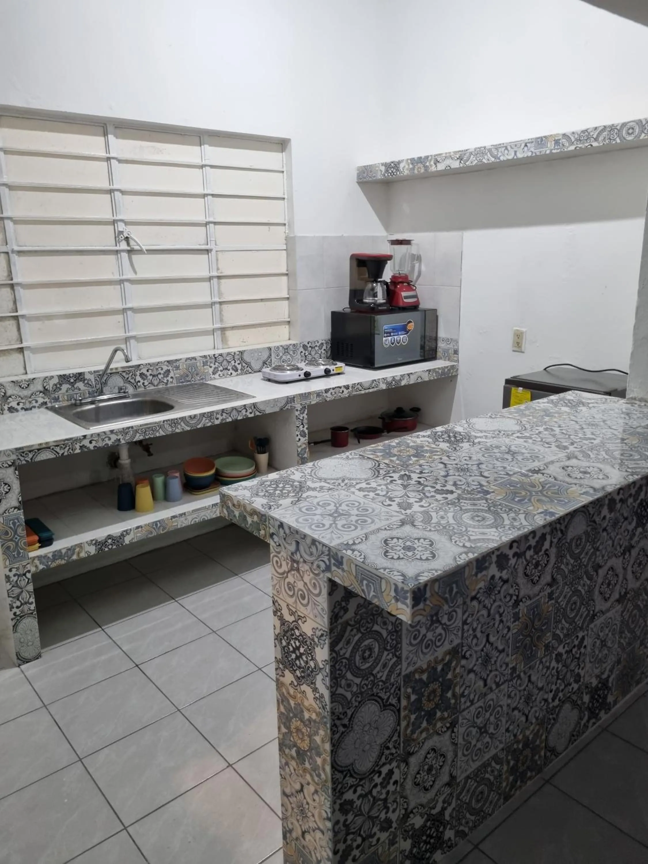 Kitchen or kitchenette in Villas La Vista