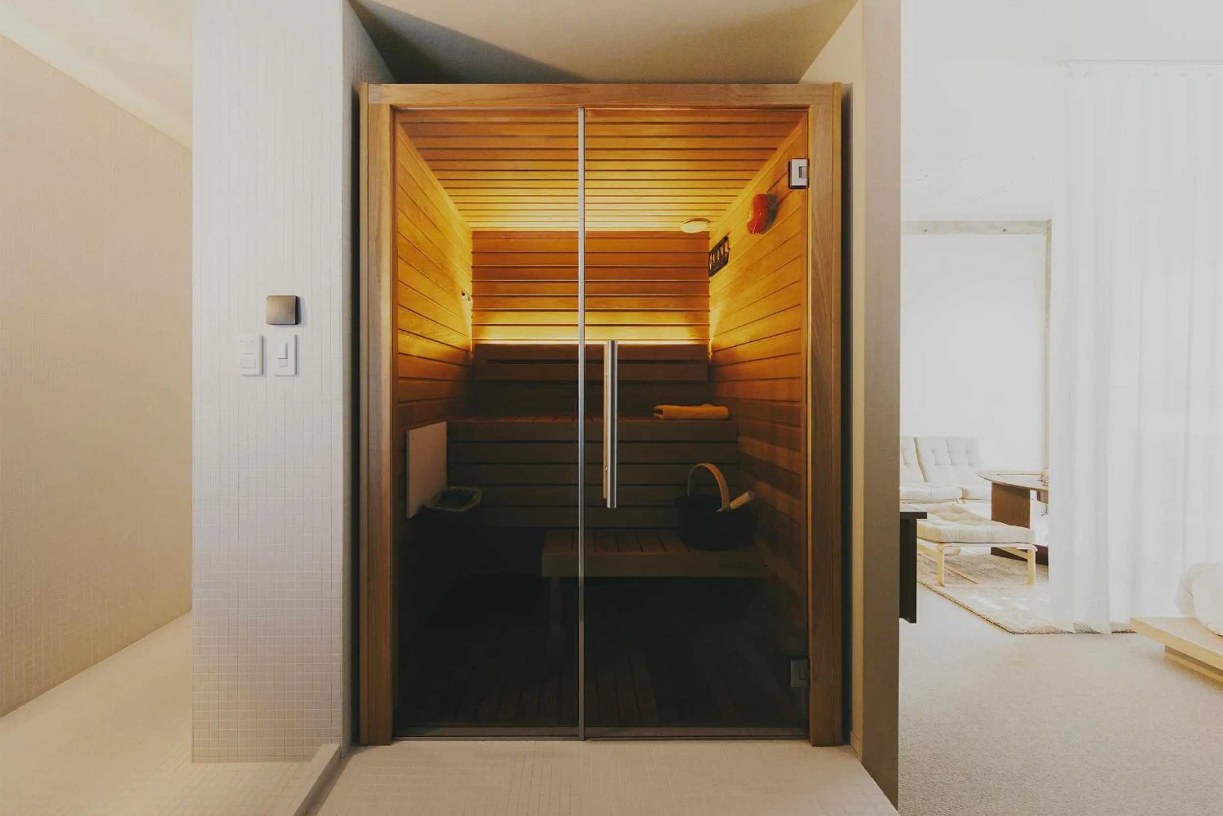 Sauna in mizuya