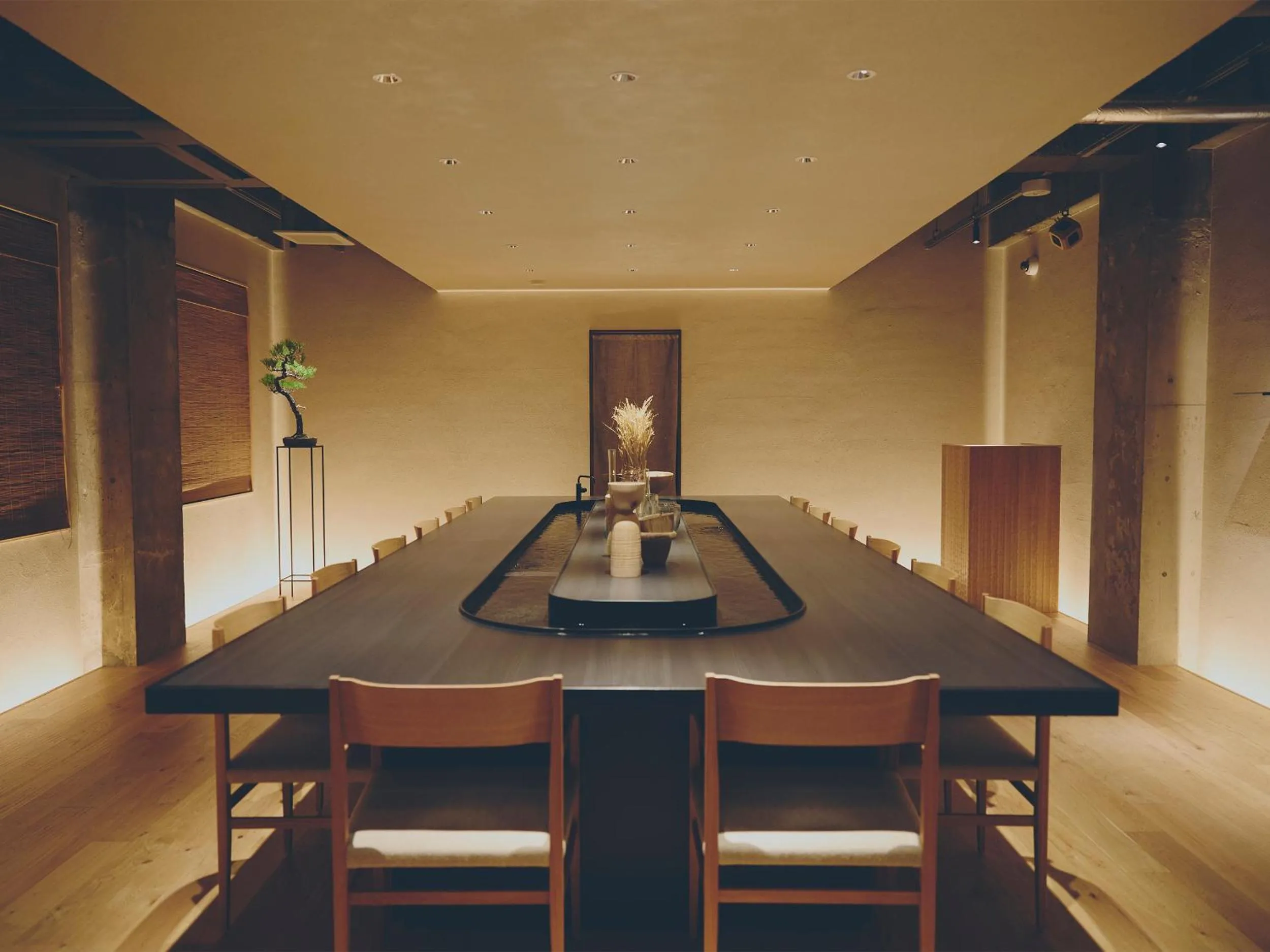 Dining area in mizuya