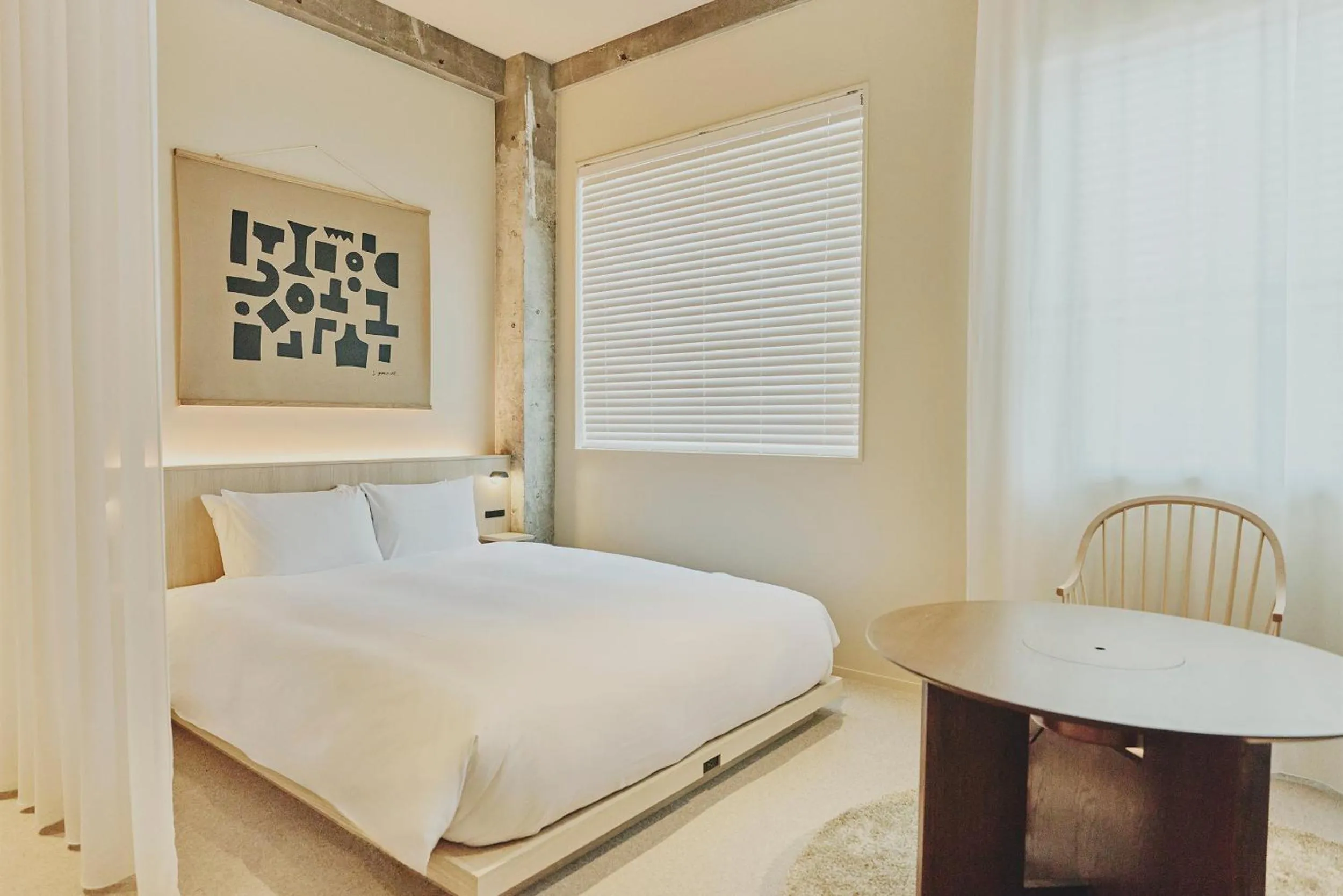 Bedroom, Bed in mizuya