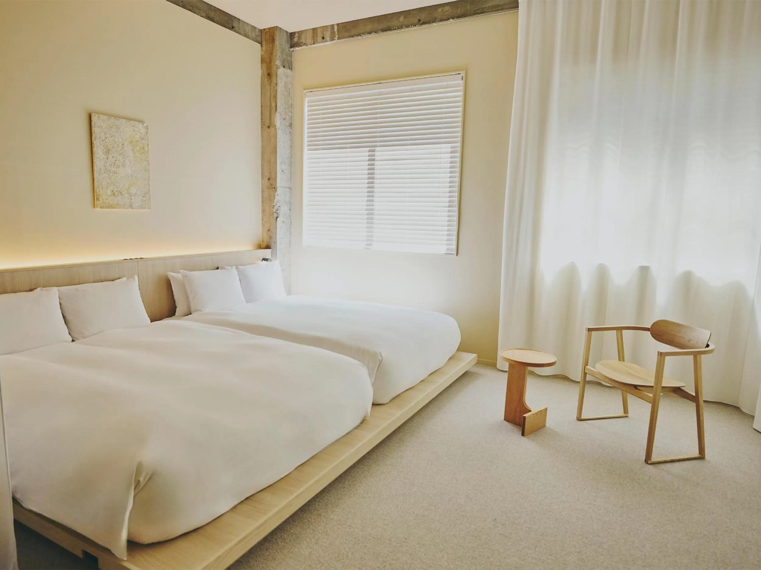 Bedroom, Bed in mizuya