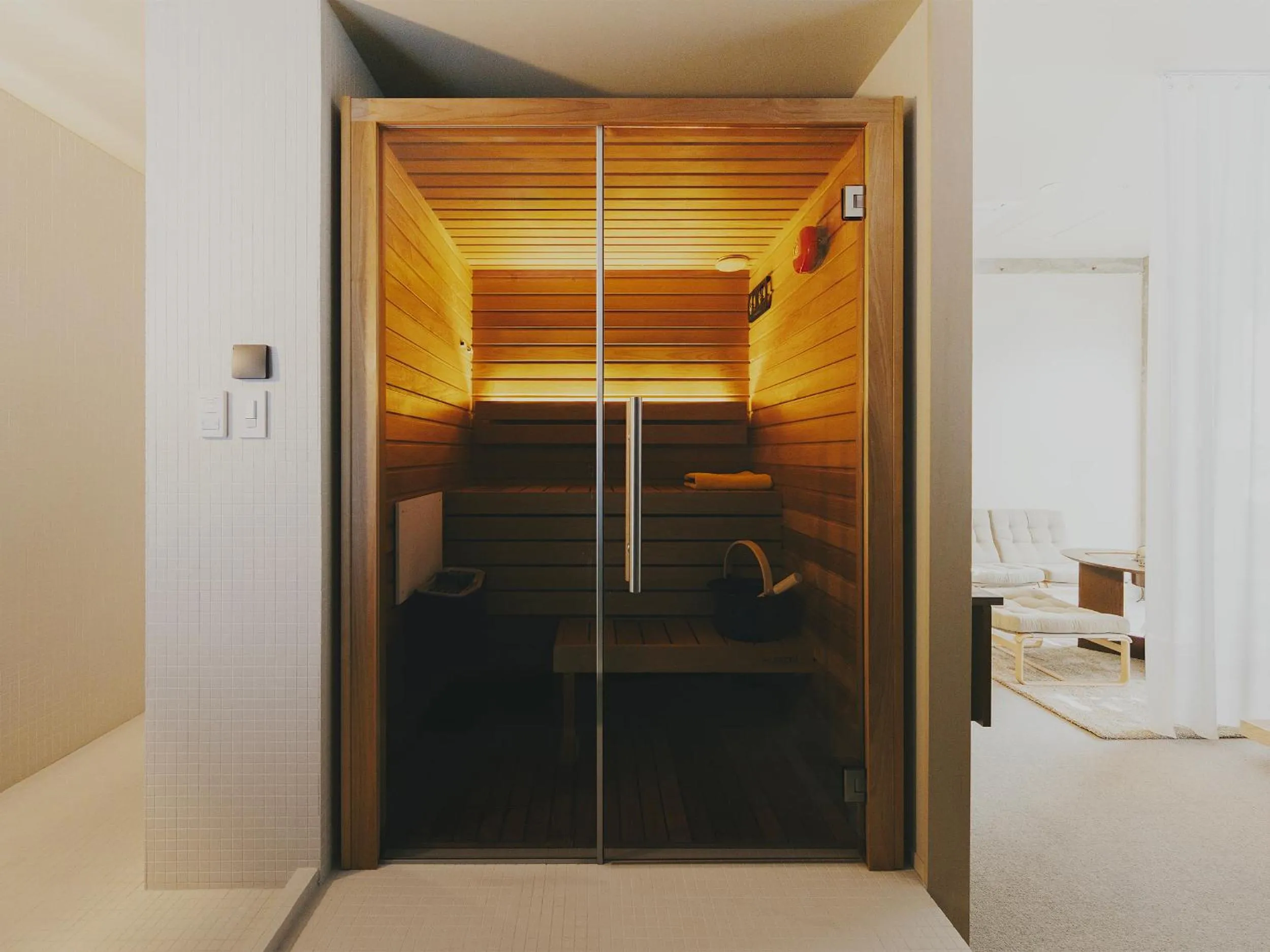 Sauna in mizuya