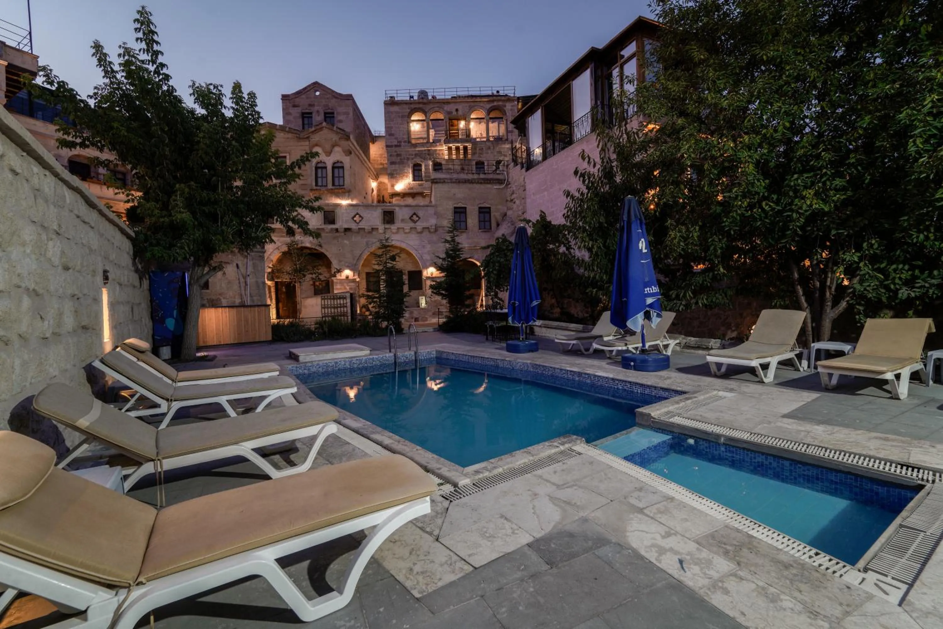 Swimming pool in Tekkaya Cave Hotel
