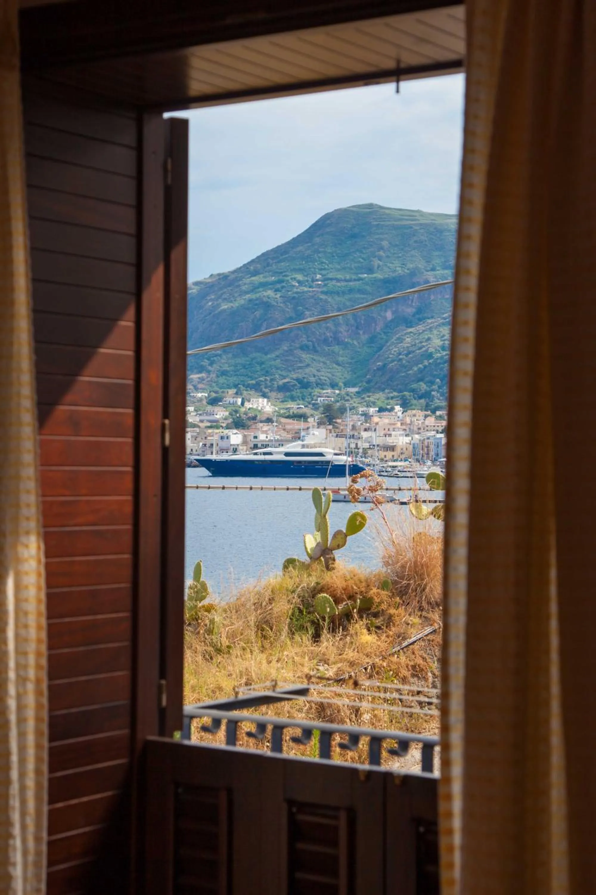 Balcony/Terrace in B&B Alta Marea Lipari