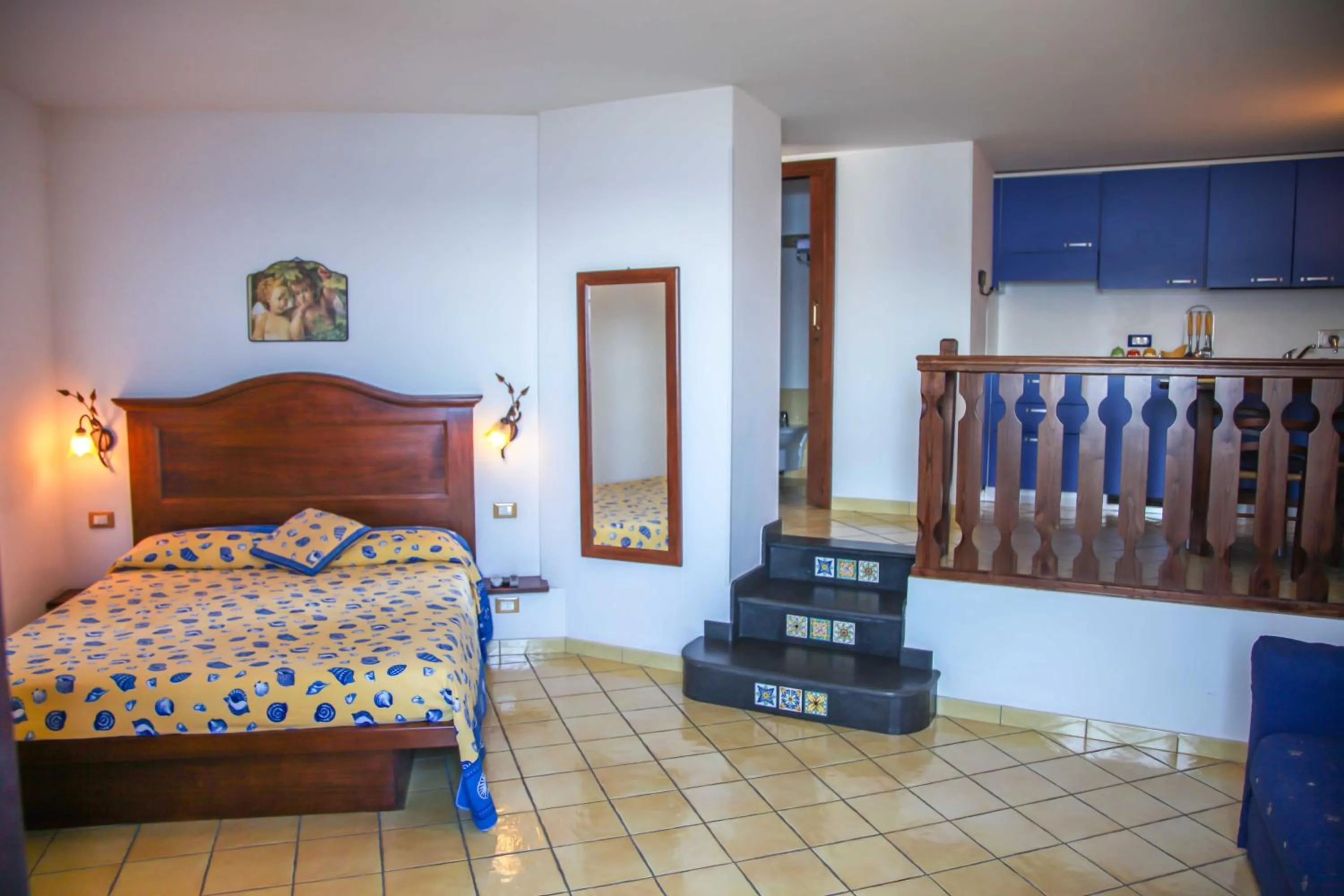 Photo of the whole room in B&B Alta Marea Lipari