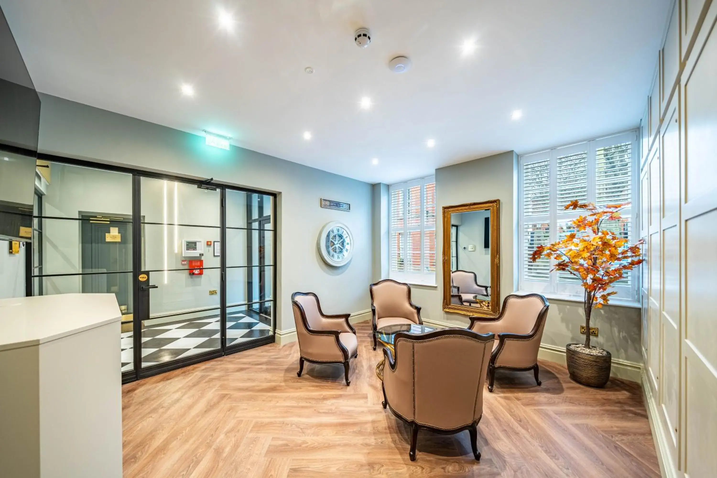 Lobby or reception in St Marys Quarters Lobby or reception in St Marys Quarters