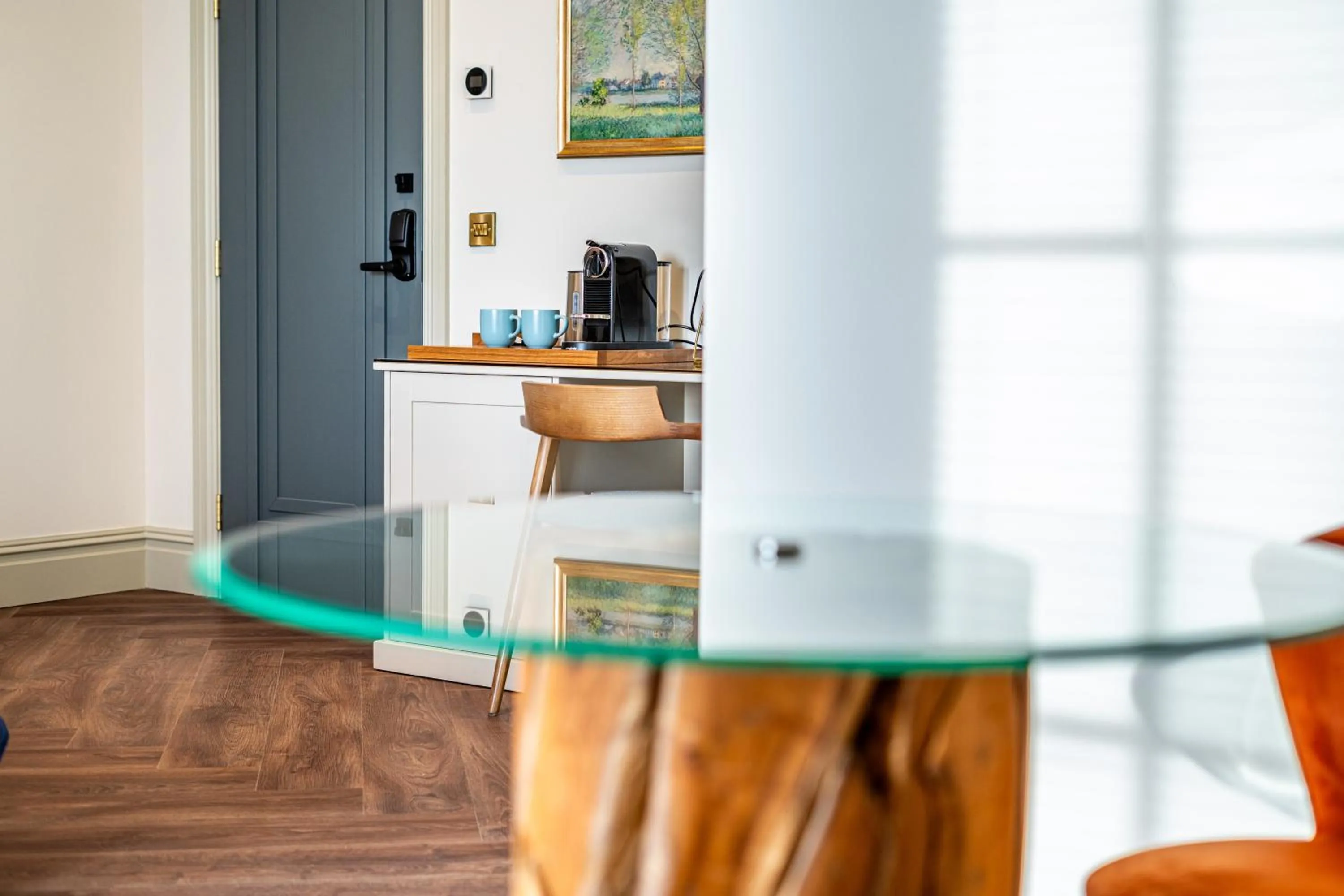 Seating area in St Marys Quarters