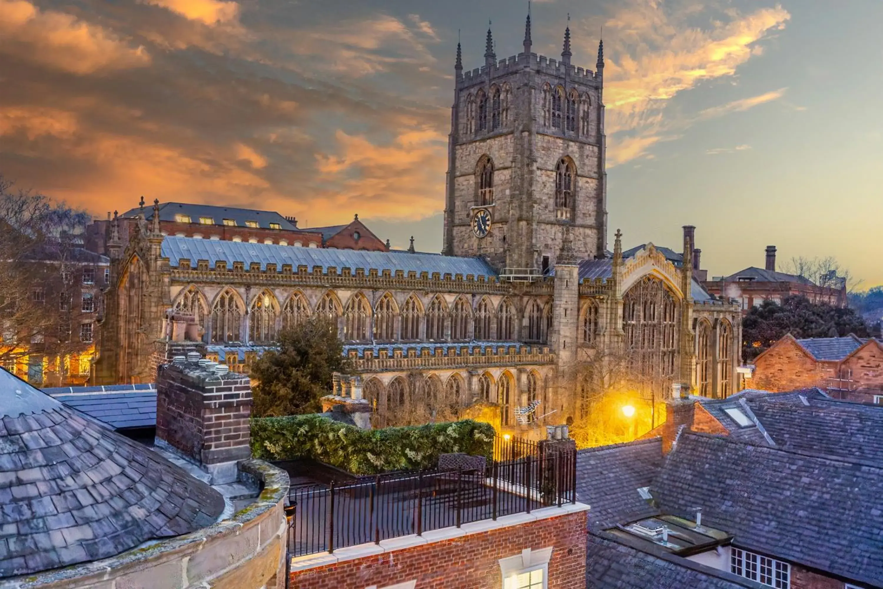 Landmark view in St Marys Quarters Landmark view in St Marys Quarters