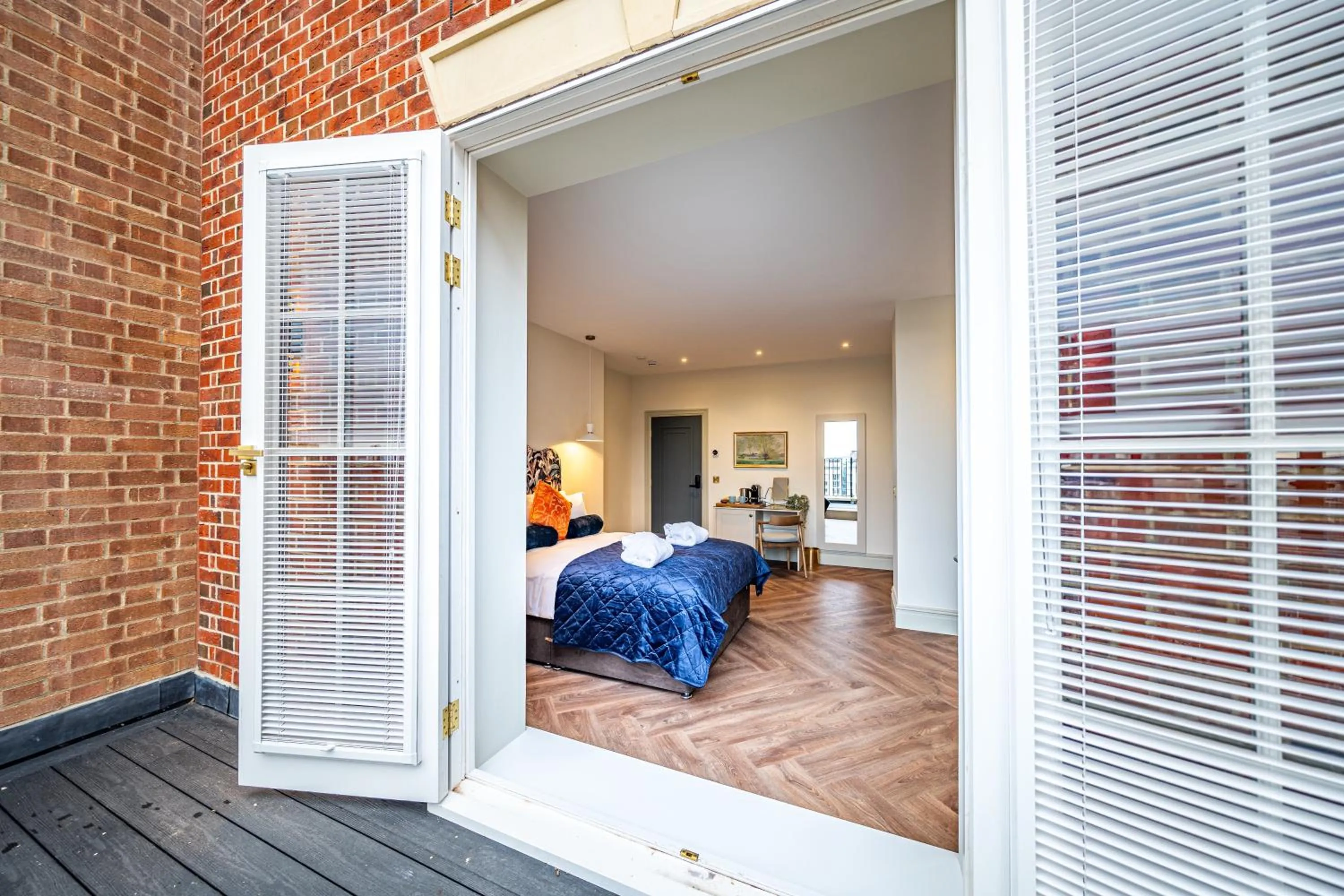 Balcony/Terrace, Bed in St Marys Quarters