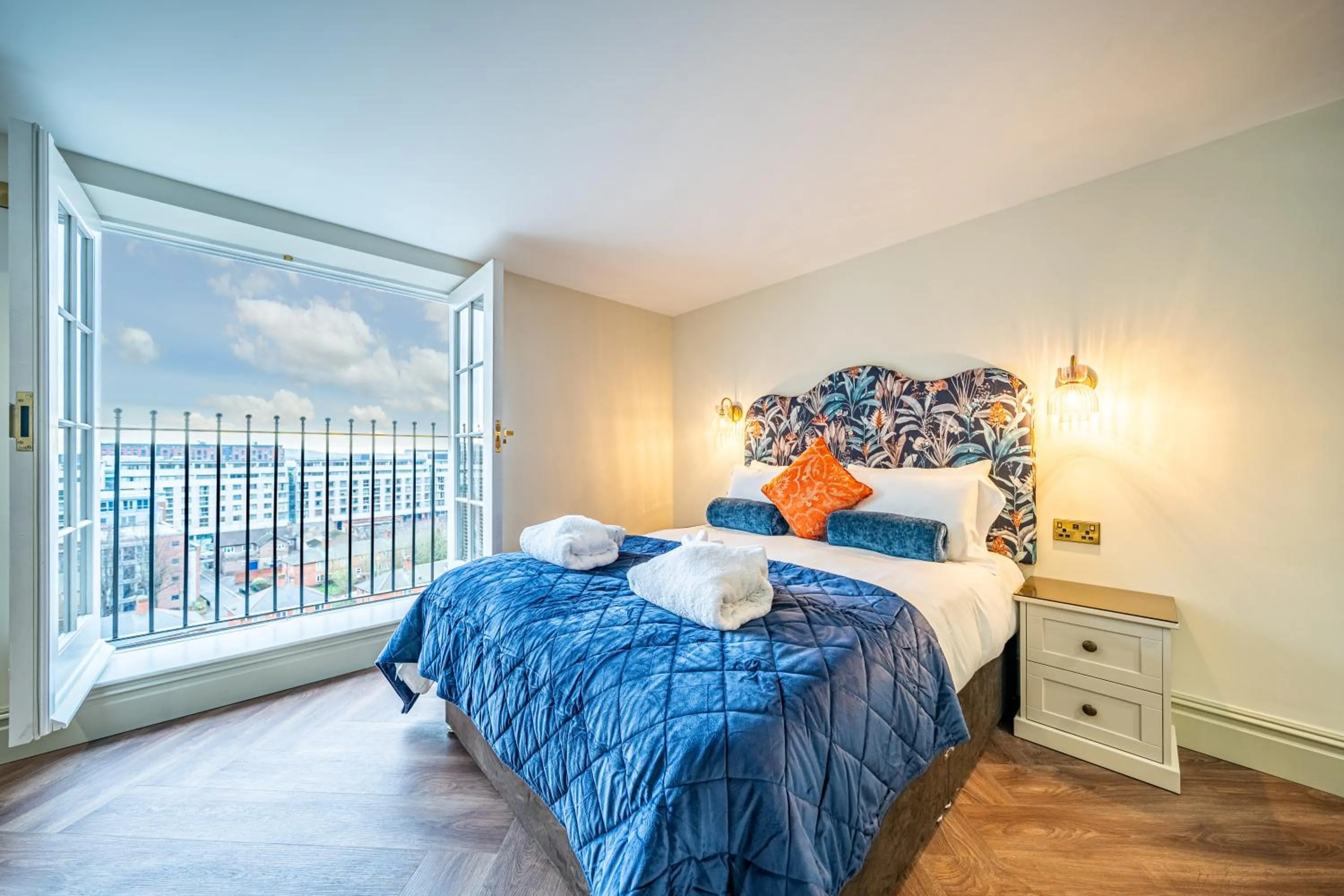 View (from property/room), Bed in St Marys Quarters