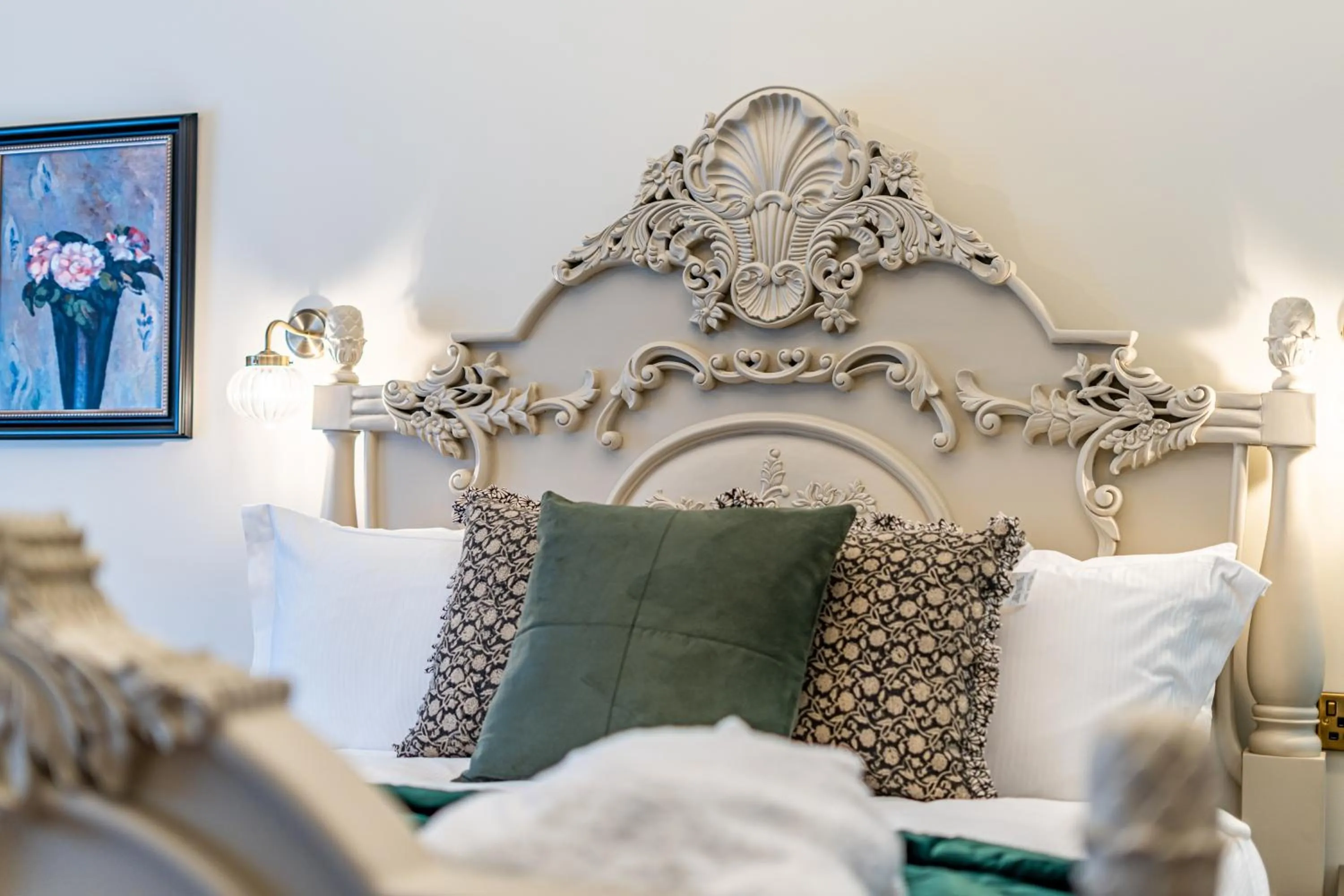 Decorative detail, Bed in St Marys Quarters