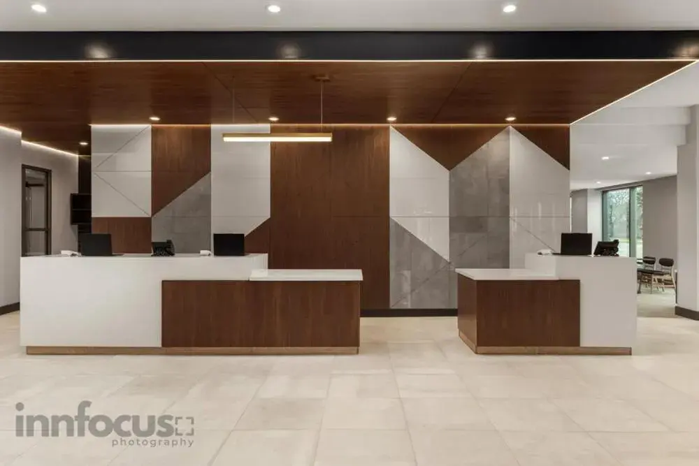 Lobby or reception in Hyatt House Mississauga / Airport Corp Center Lobby or reception in Hyatt House Mississauga / Airport Corp Center