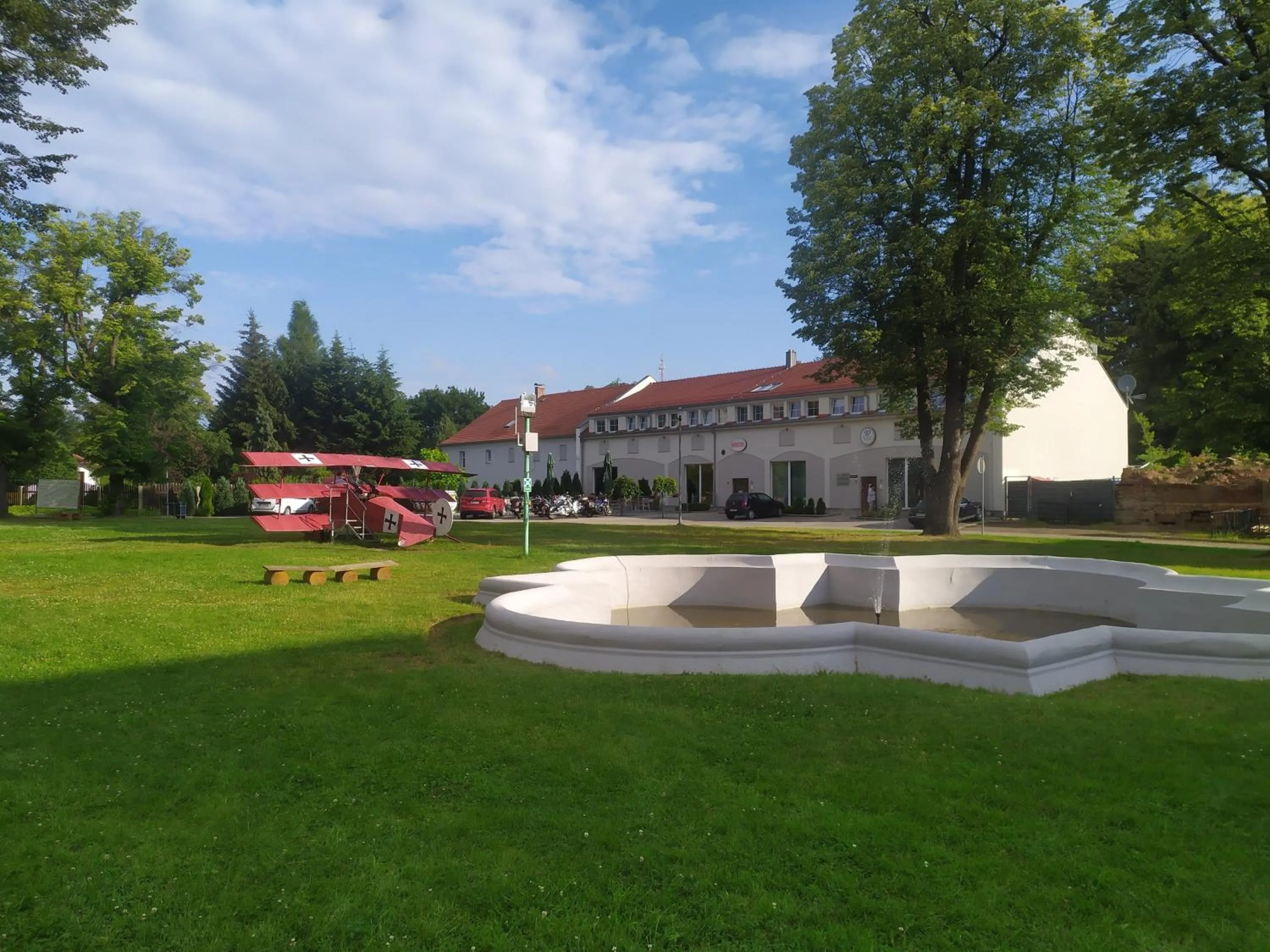 Property building in Hostel Browar Jedlinka