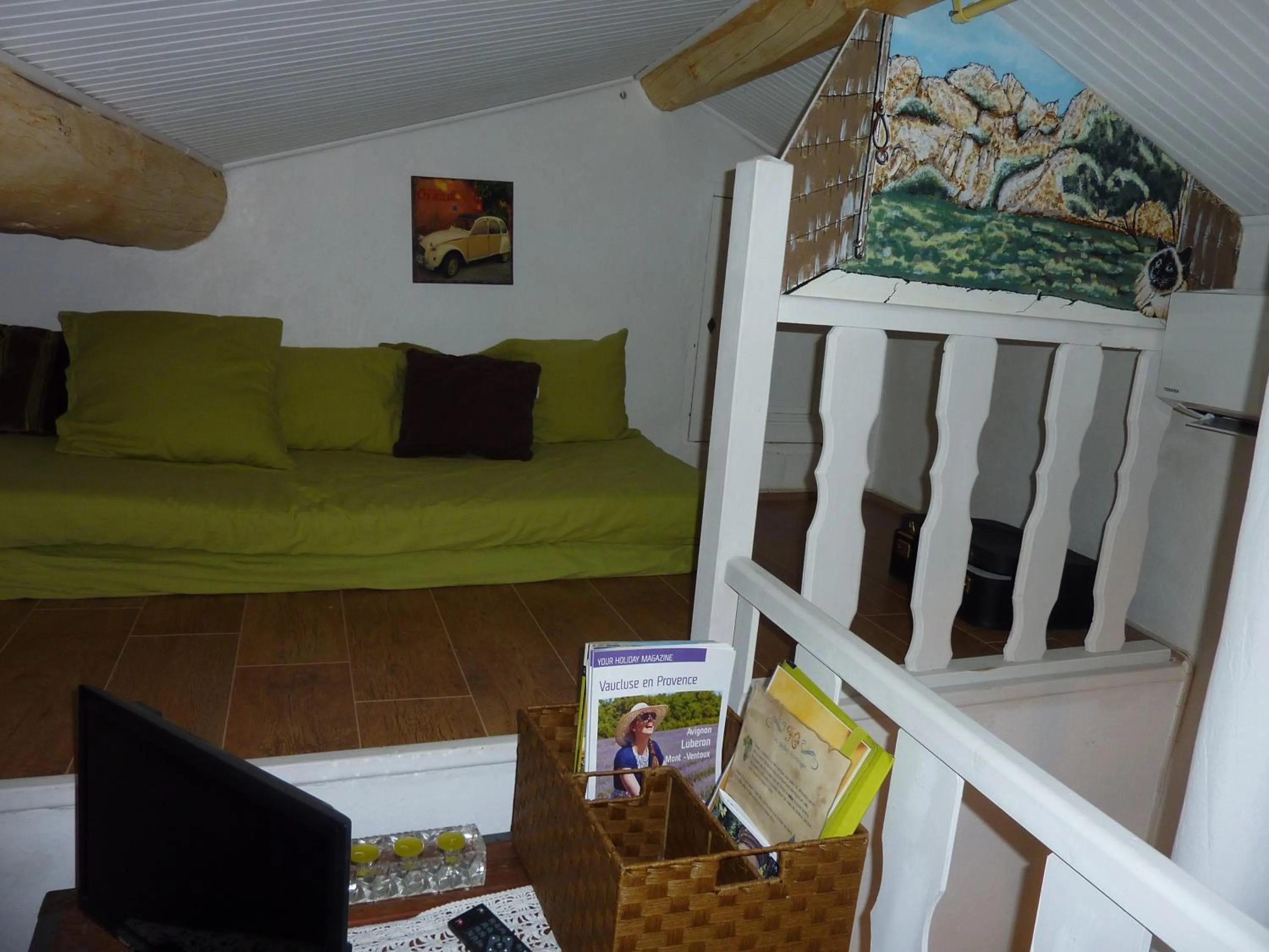 Bedroom in Gite Fa Mille maison bleu