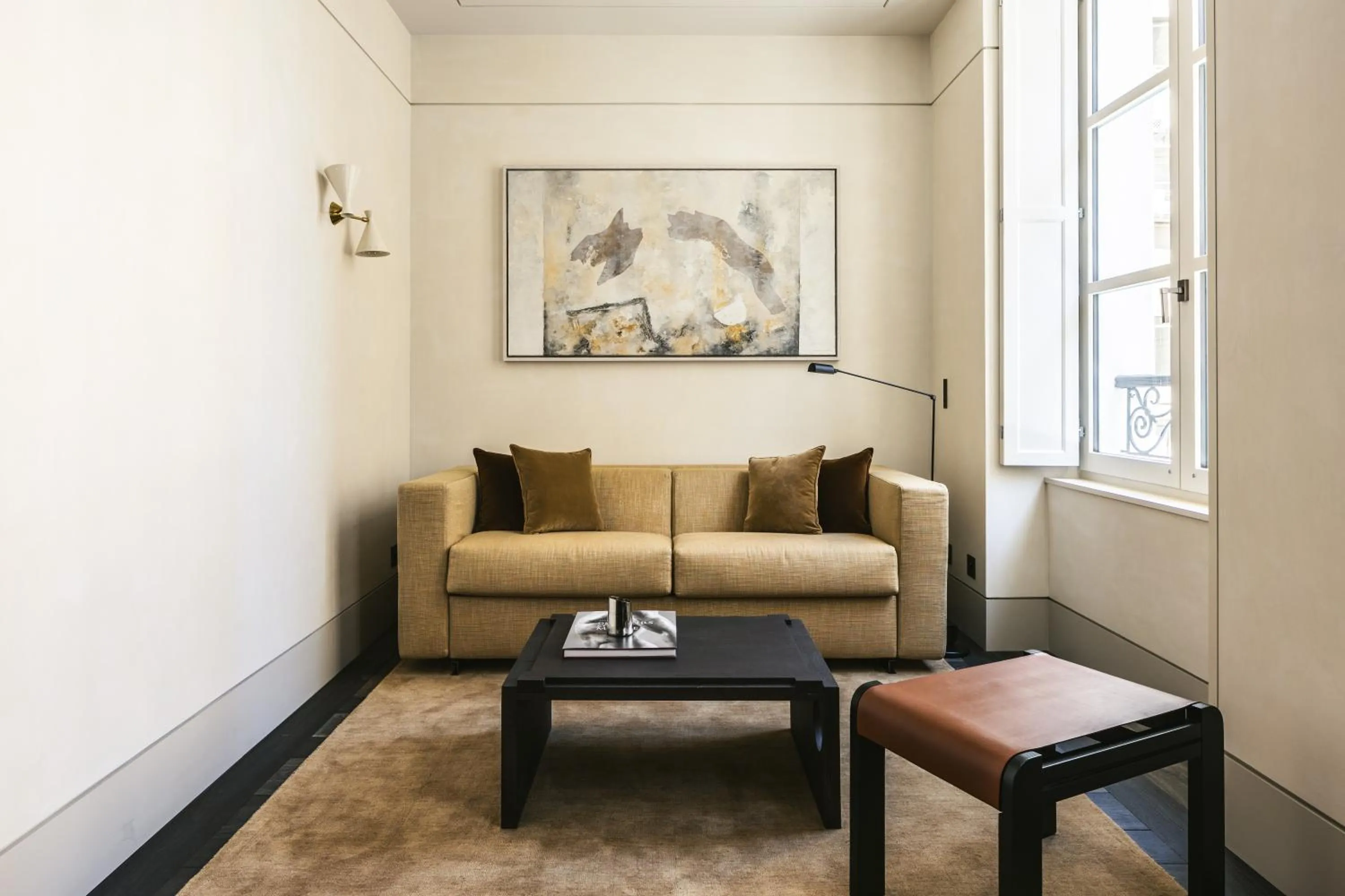 Living room in Mondovi Luxury Suites