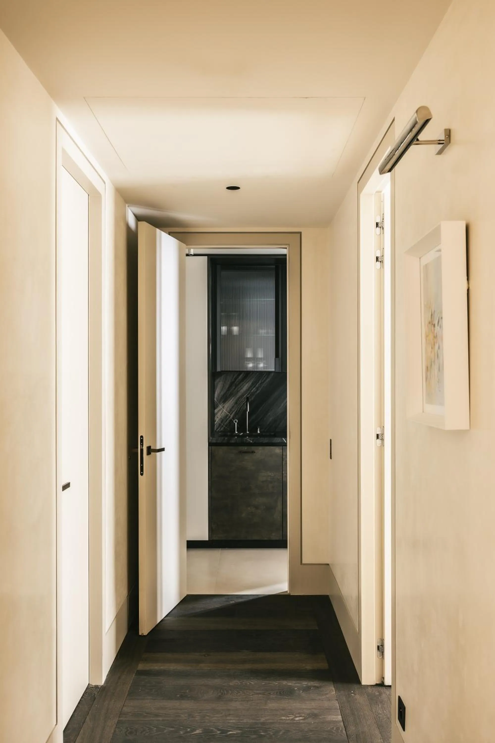 Kitchen or kitchenette in Mondovi Luxury Suites