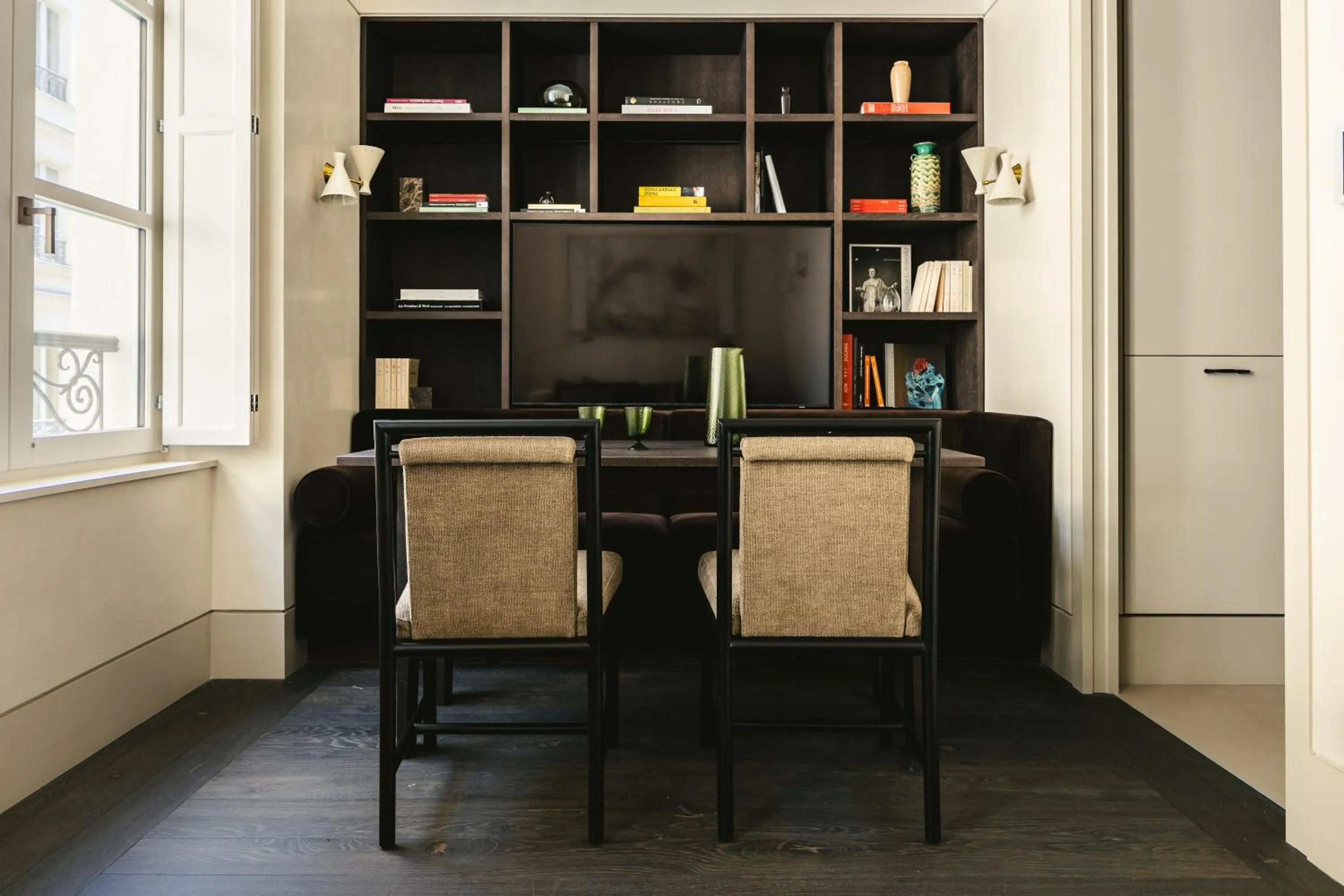 Living room in Mondovi Luxury Suites