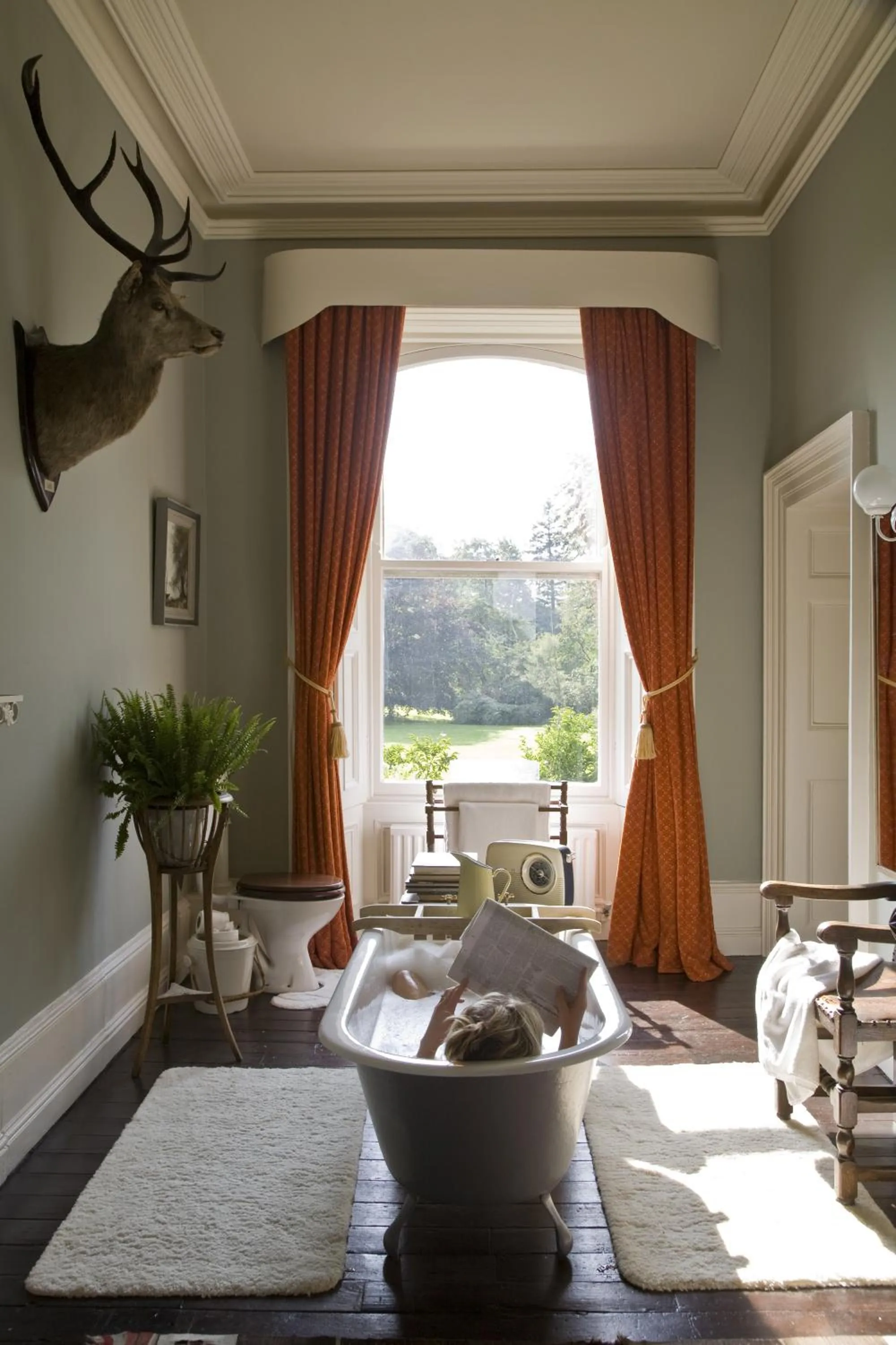 Garden view in Ballyvolane House