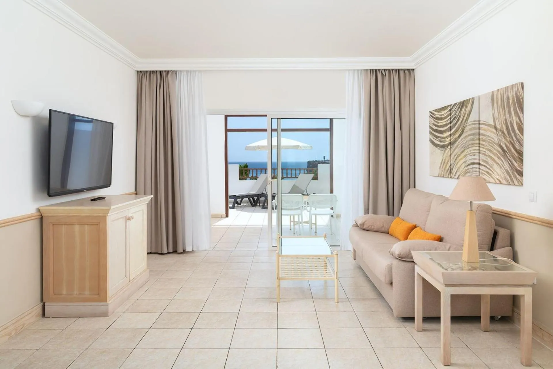 Living room in Gran Castillo Tagoro Family & Fun Playa Blanca