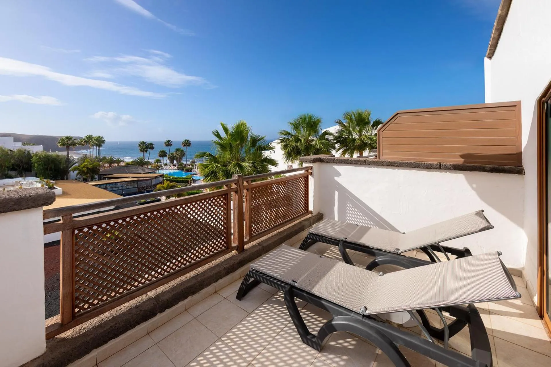 Balcony/Terrace in Gran Castillo Tagoro Family & Fun Playa Blanca