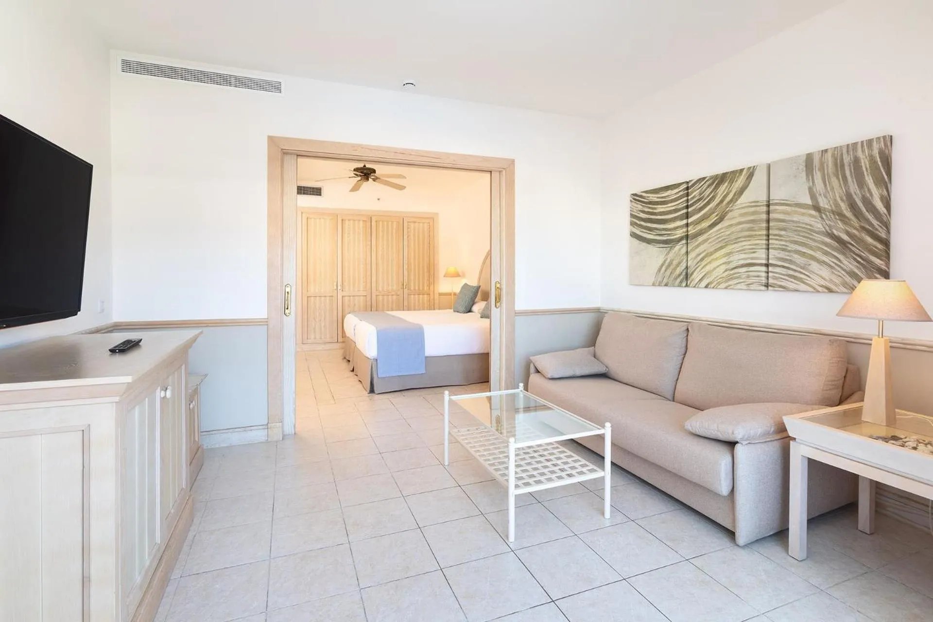 Living room in Gran Castillo Tagoro Family & Fun Playa Blanca