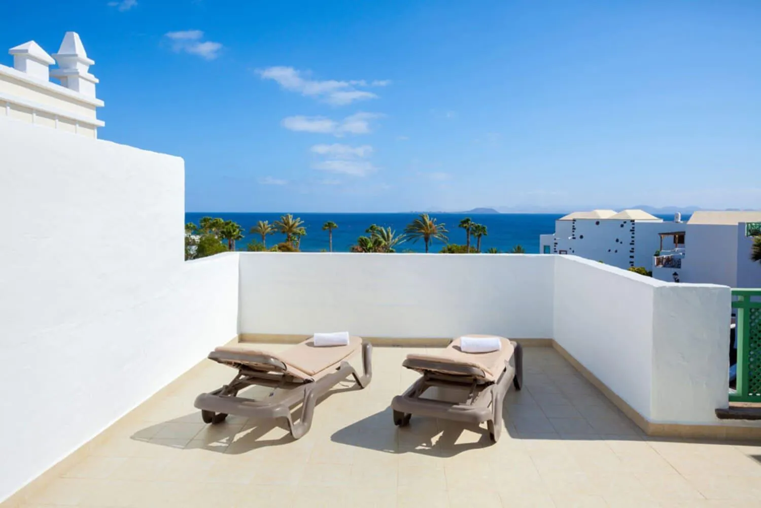 Balcony/Terrace in Gran Castillo Tagoro Family & Fun Playa Blanca
