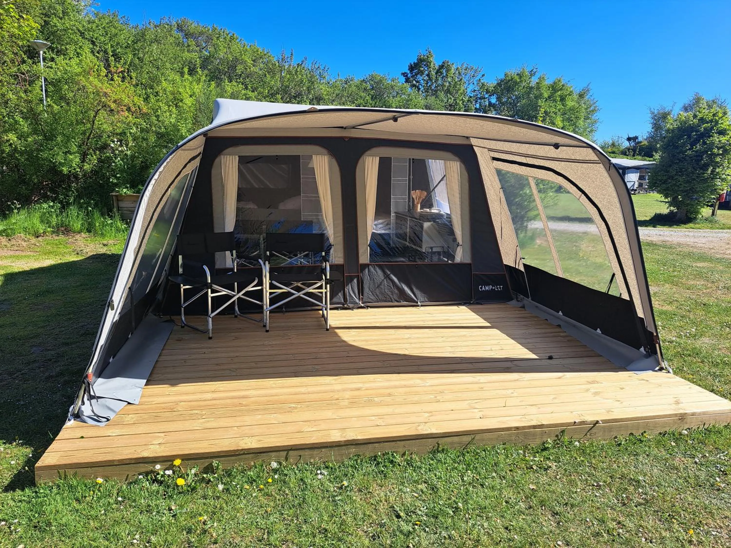 Natural landscape in Toftum Bjerge Camping & Cottages