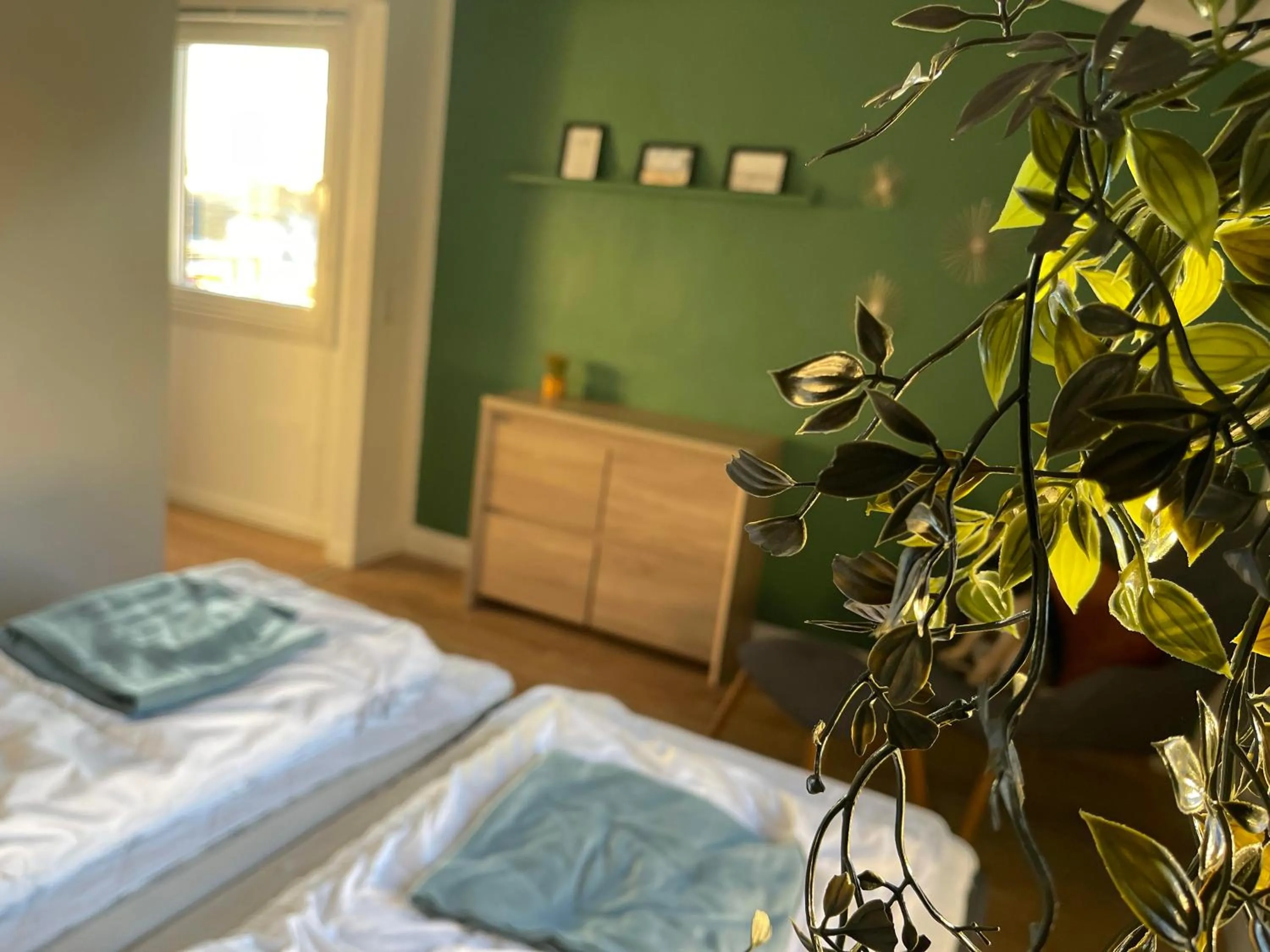 Bed in Toftum Bjerge Camping & Cottages