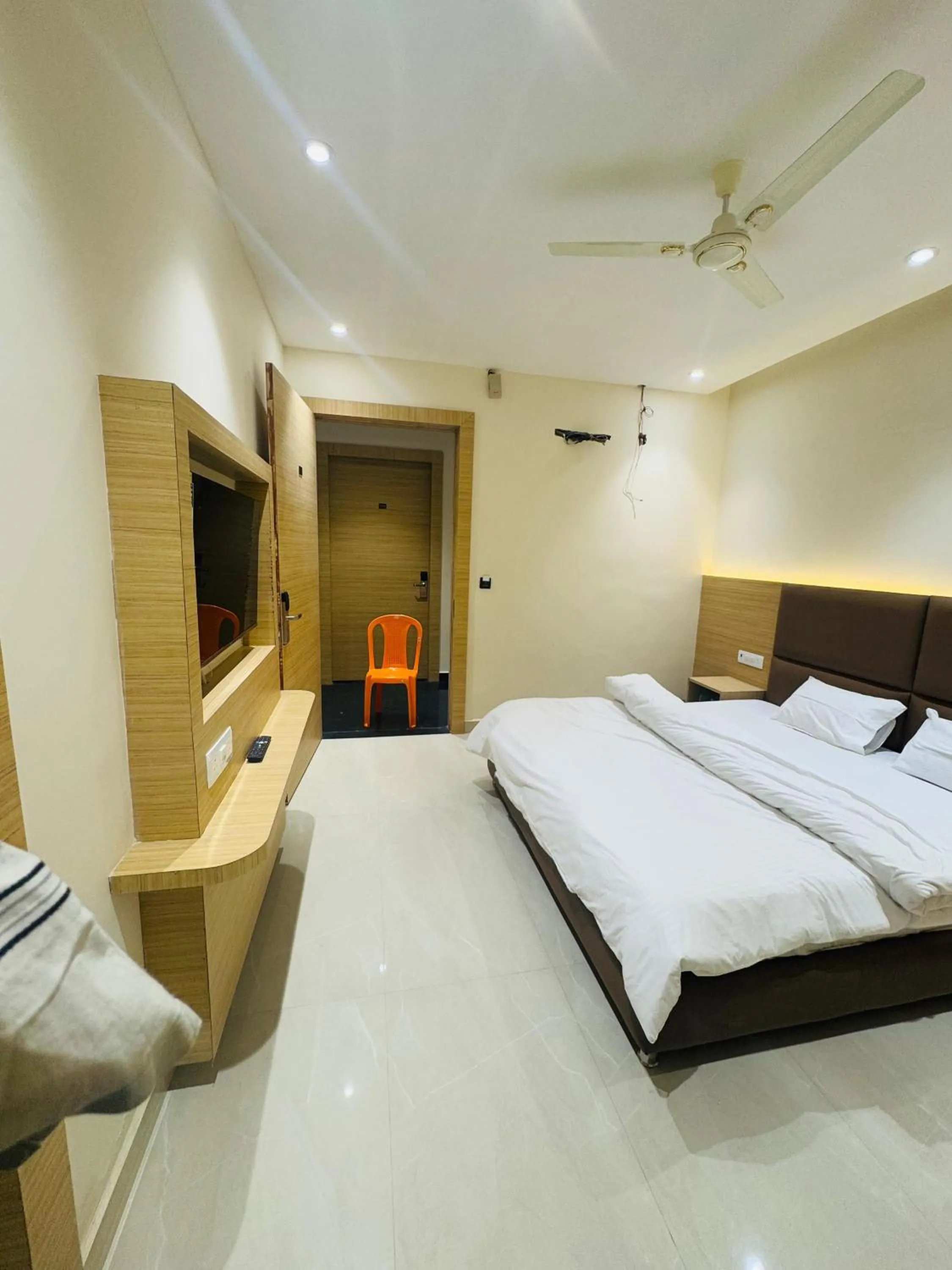 Bed in Hotel The Lotus