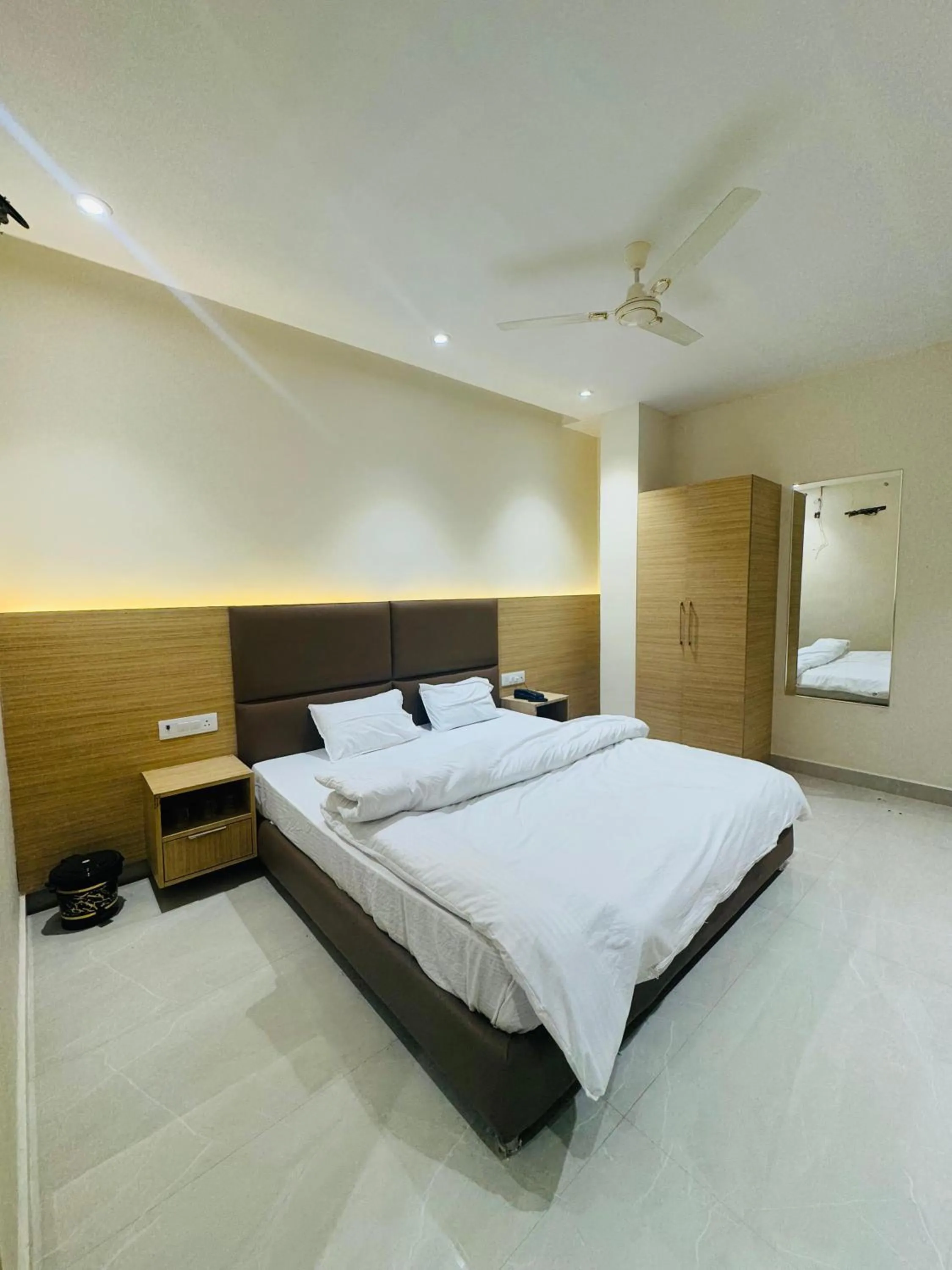 Bed in Hotel The Lotus