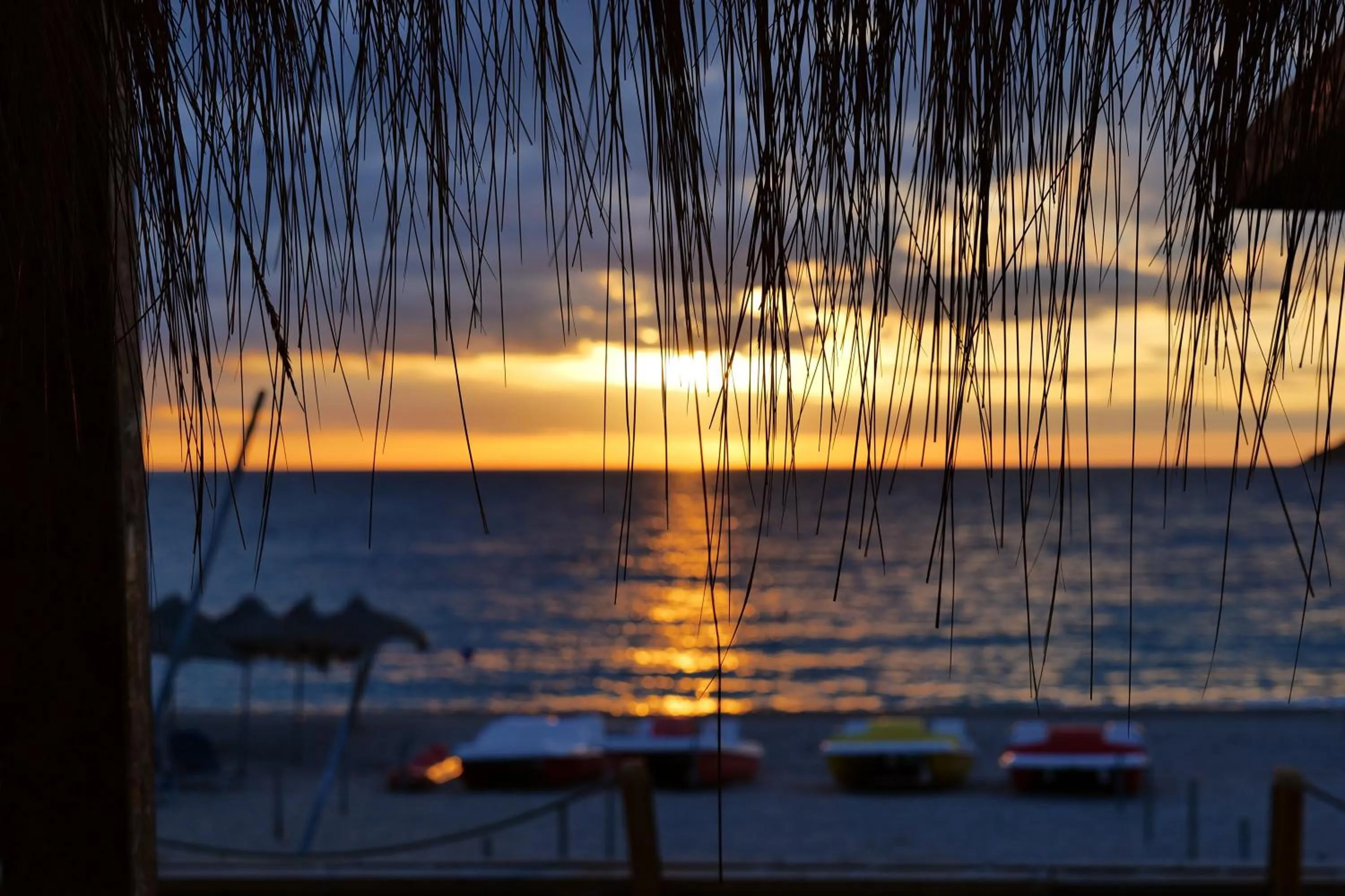 Sunset in Hotel Jali