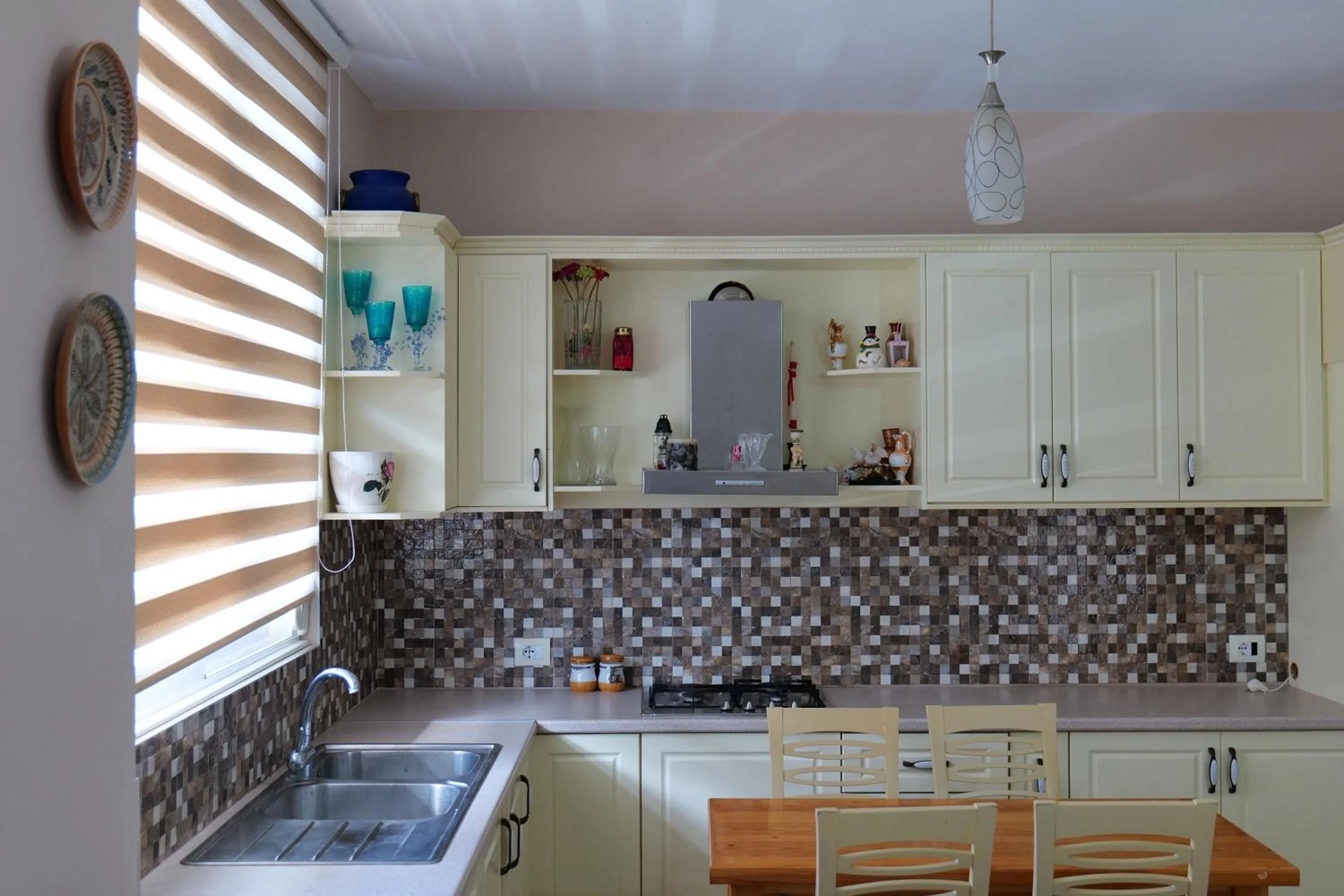 Kitchen or kitchenette in Hotel Jali