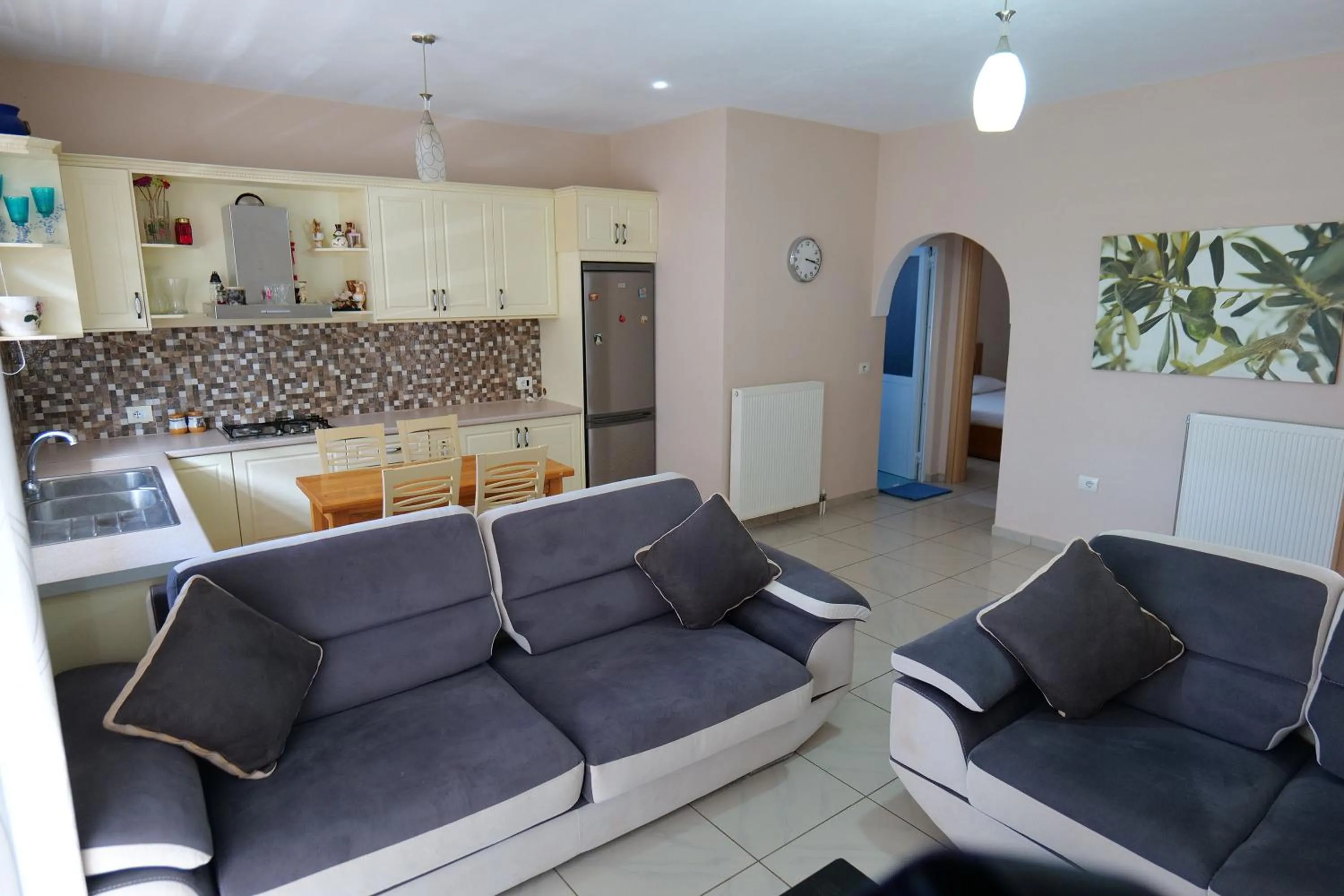 Kitchen or kitchenette in Hotel Jali