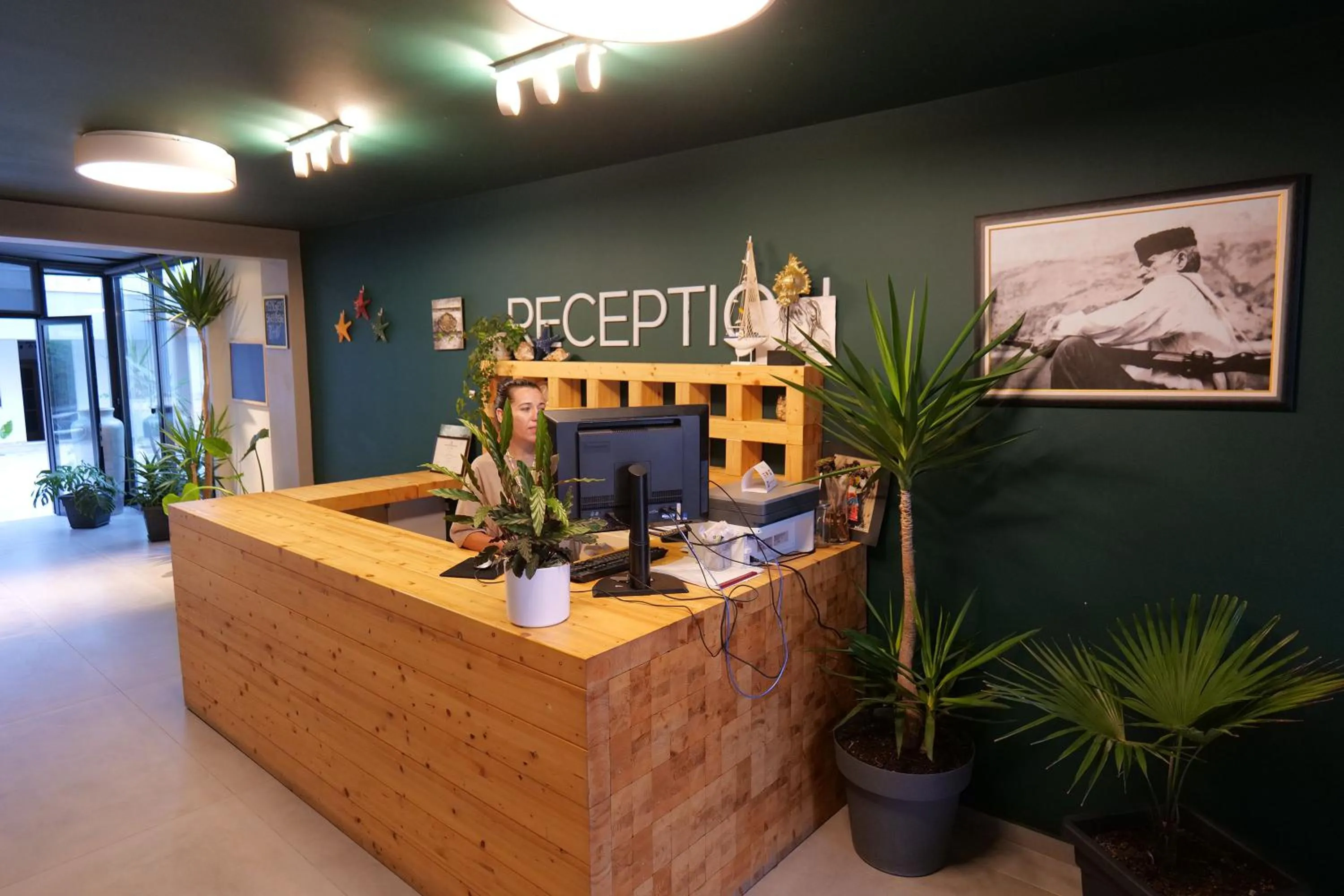 Lobby or reception in Hotel Jali