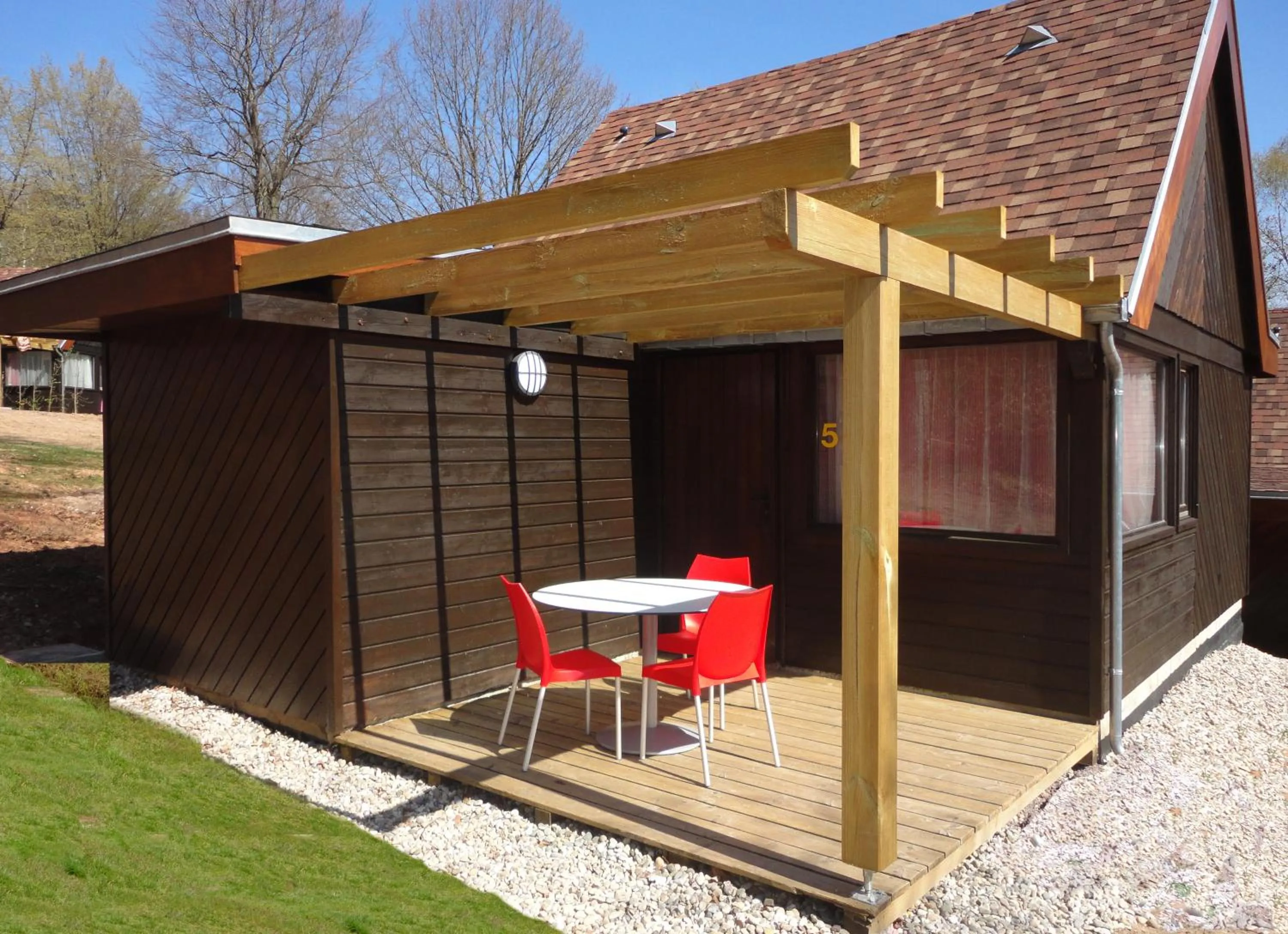 Patio in VVF Les Vosges Bitche