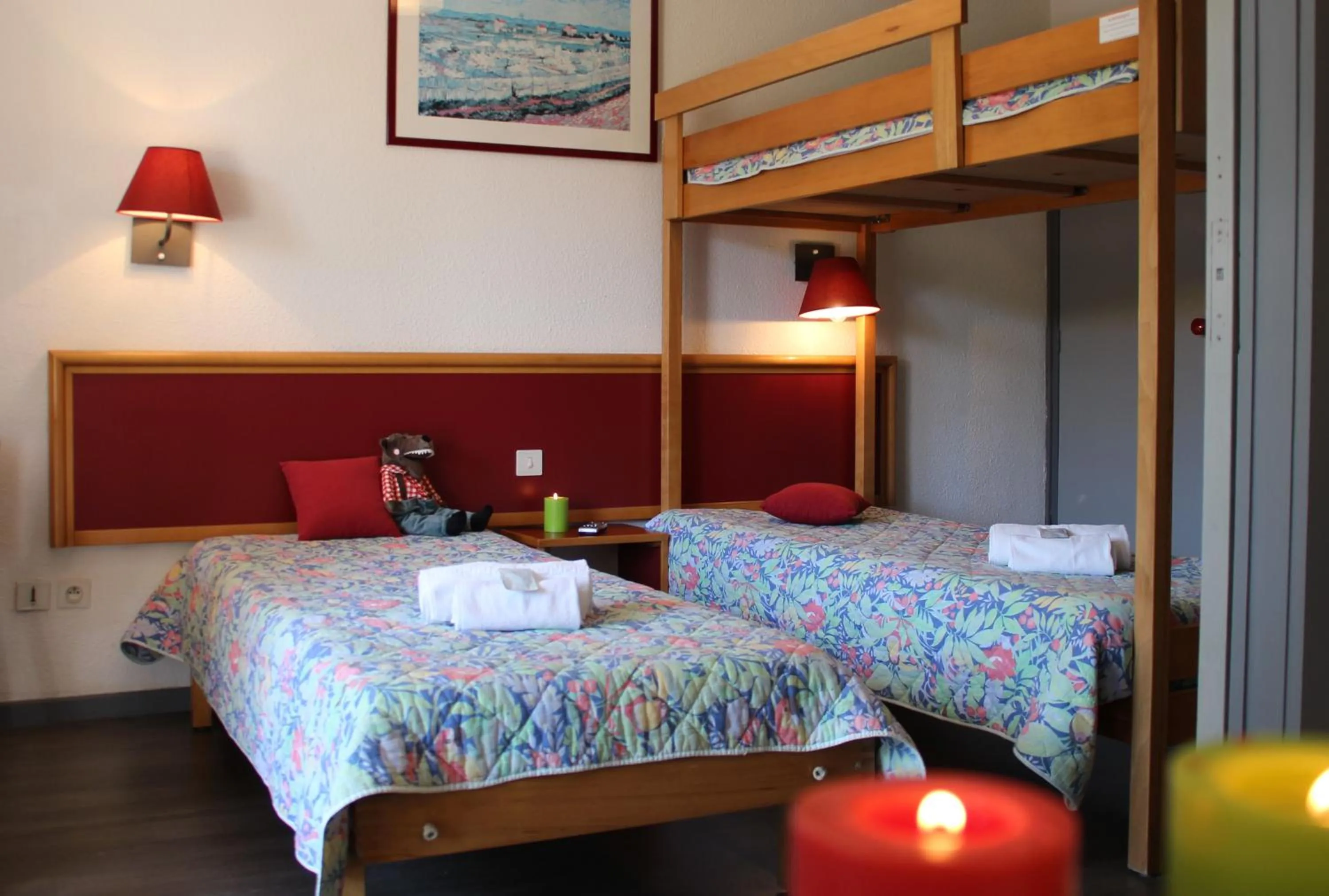 Bedroom, Bed in VVF Les Vosges Bitche