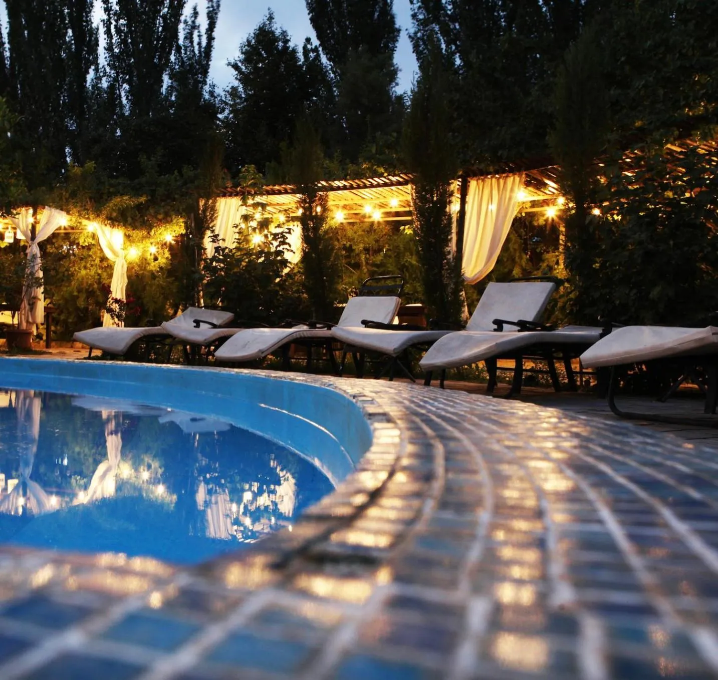 Swimming pool in Cross Apartments and Tours