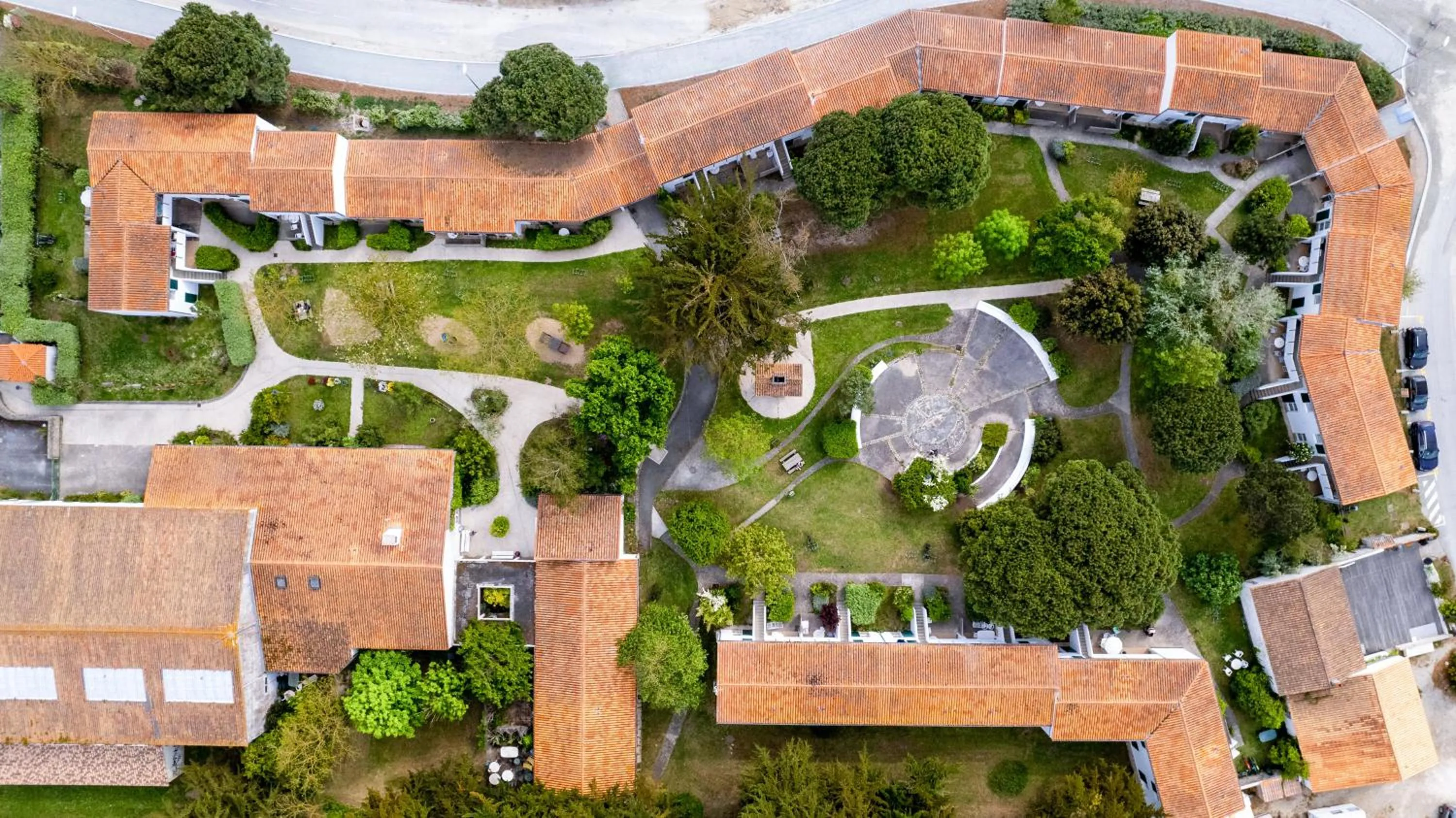 Bird's eye view in VVF Résidence Île de Ré Ars-en-Ré