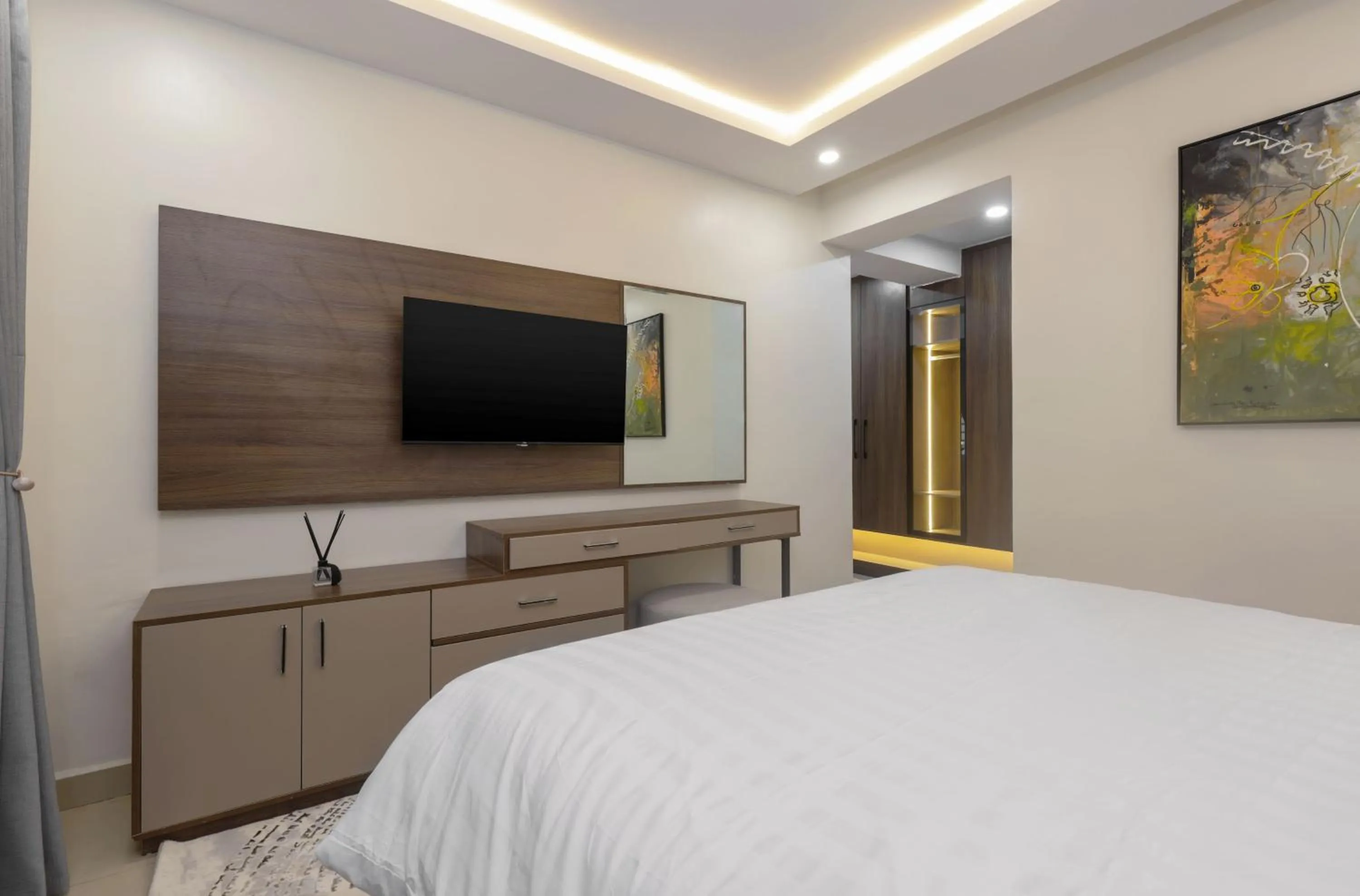 Bed in AIN Apartments