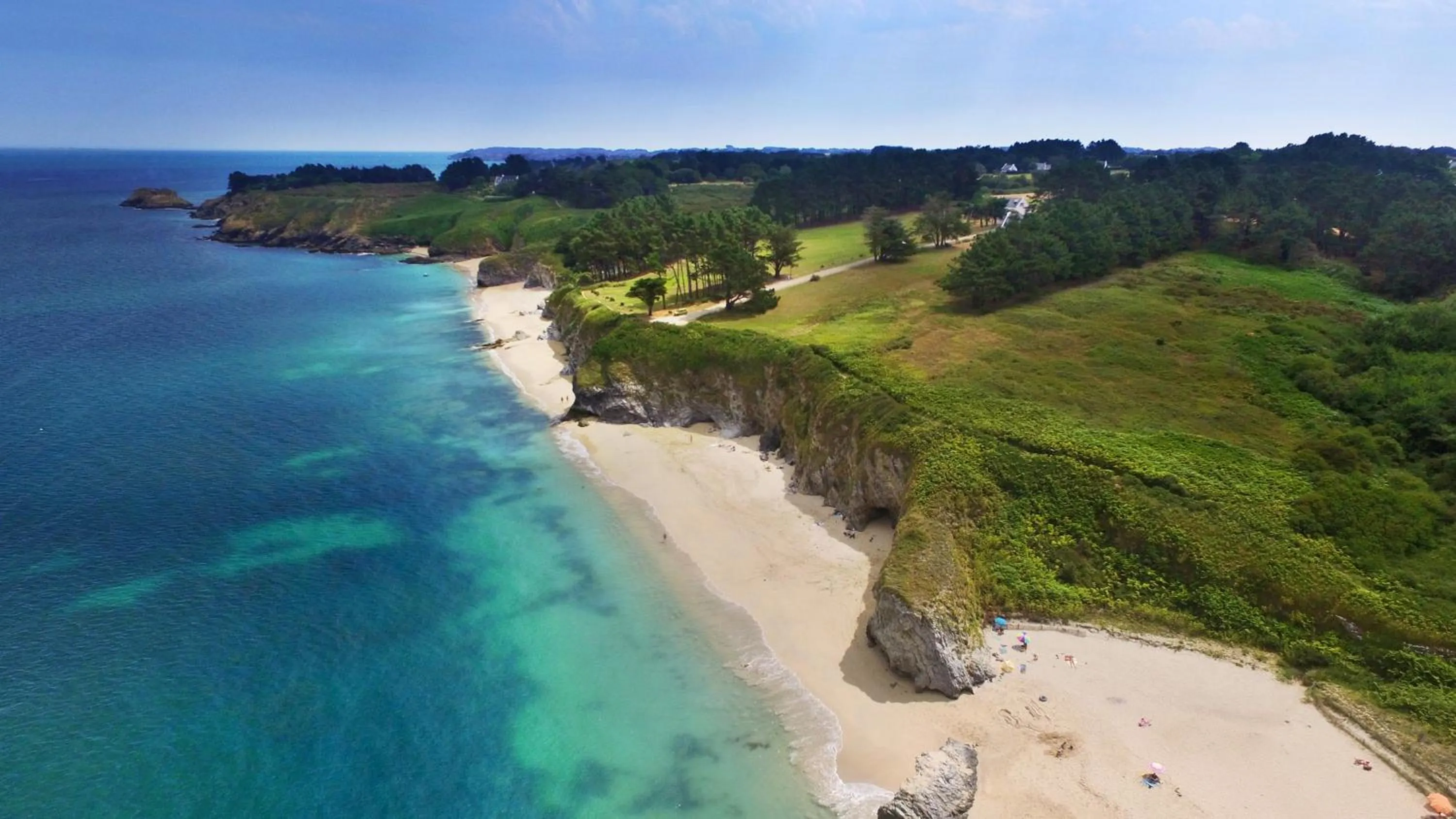 Natural landscape in VVF Belle-Île-en-Mer