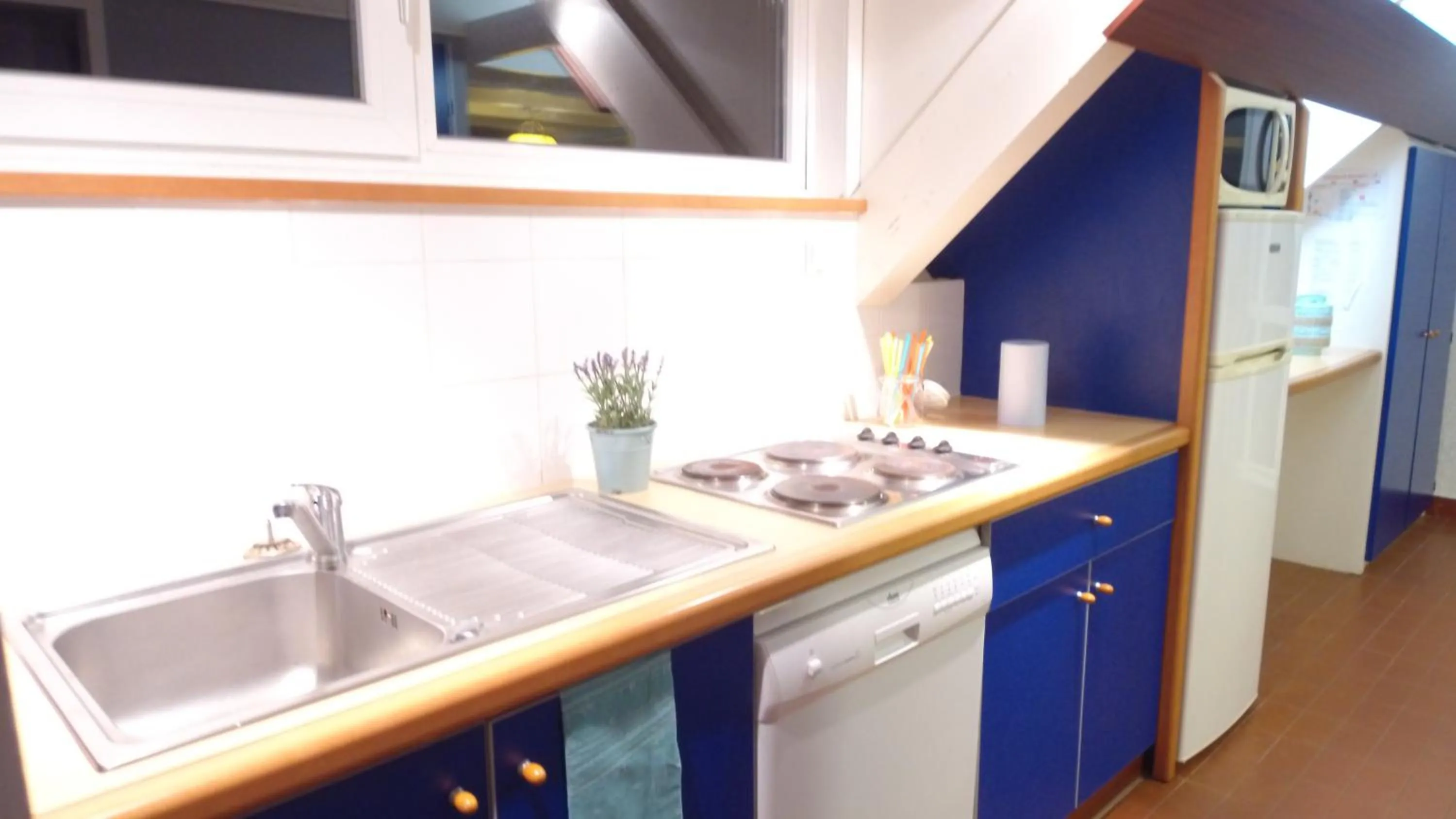 Kitchen or kitchenette in VVF Belle-Île-en-Mer