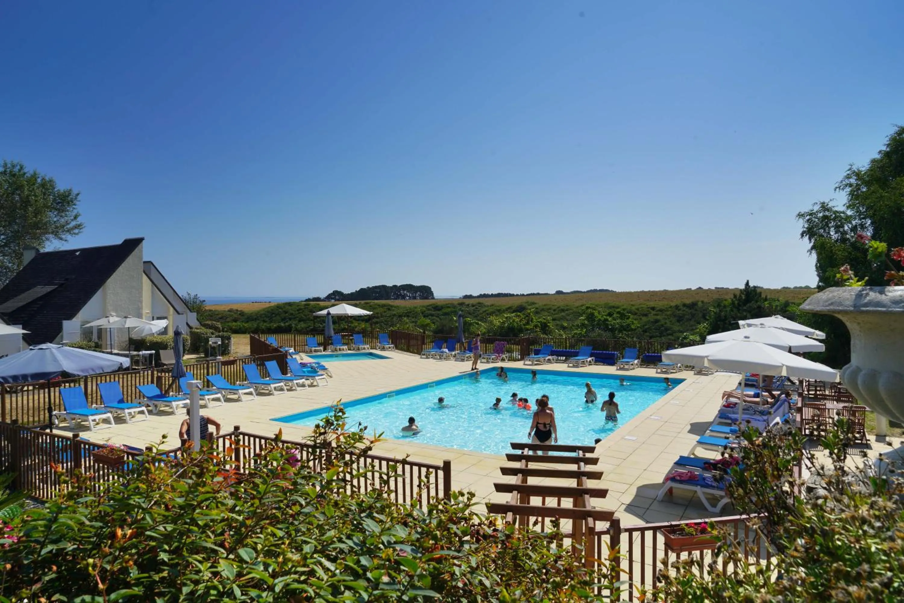 Swimming pool in VVF Belle-Île-en-Mer