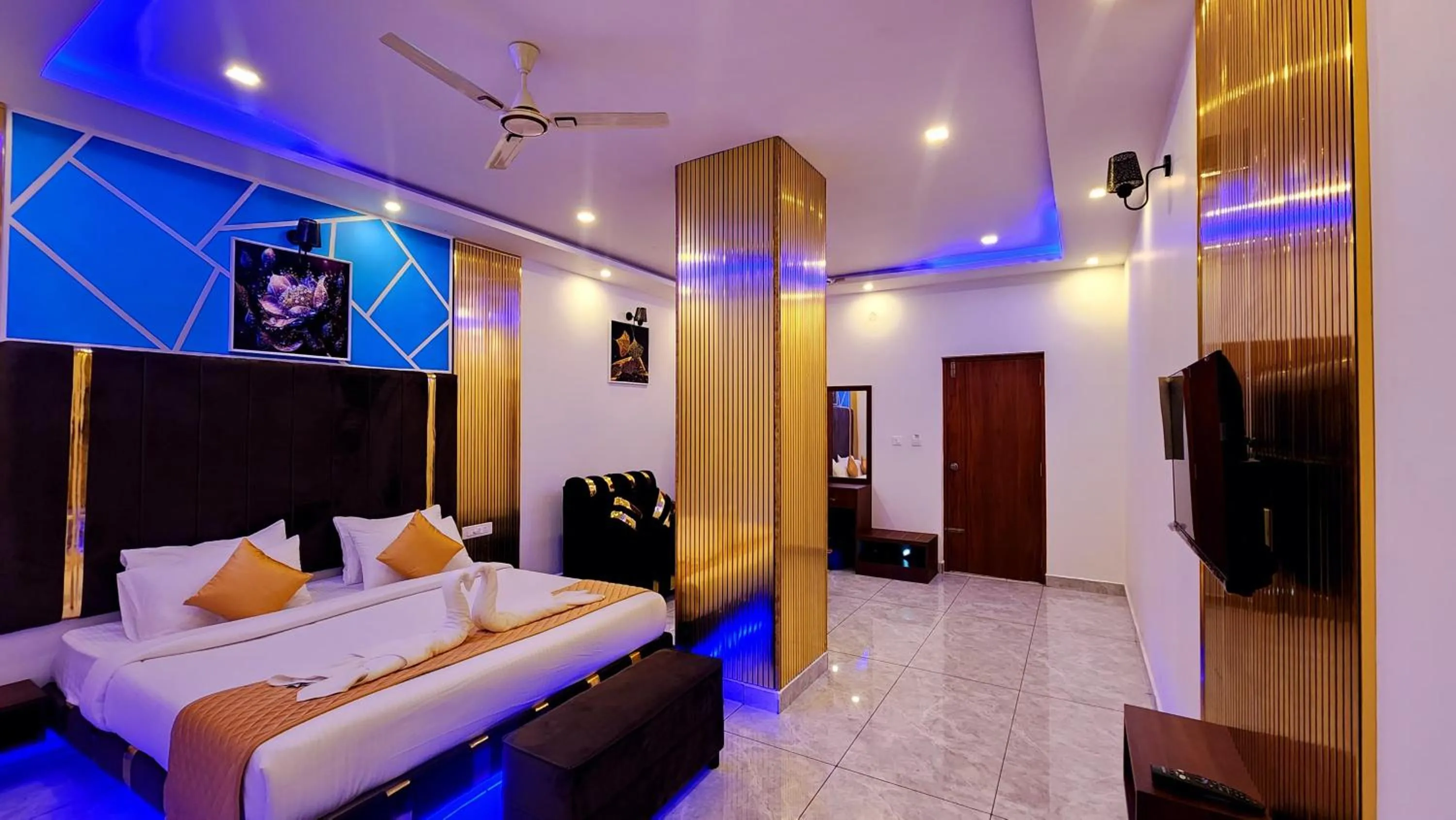 Photo of the whole room, Bed in The Sky Hotel Coorg