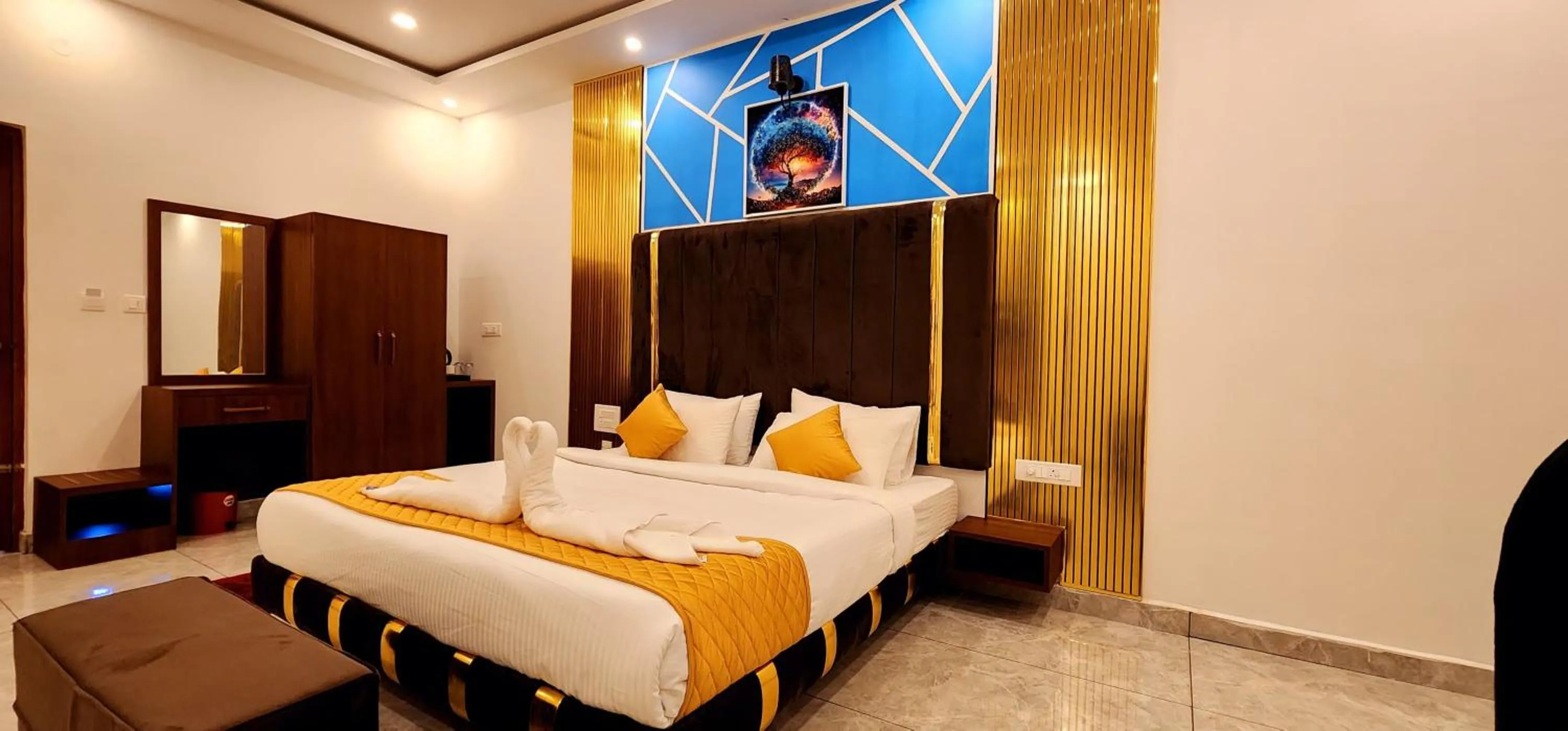 Bed in The Sky Hotel Coorg