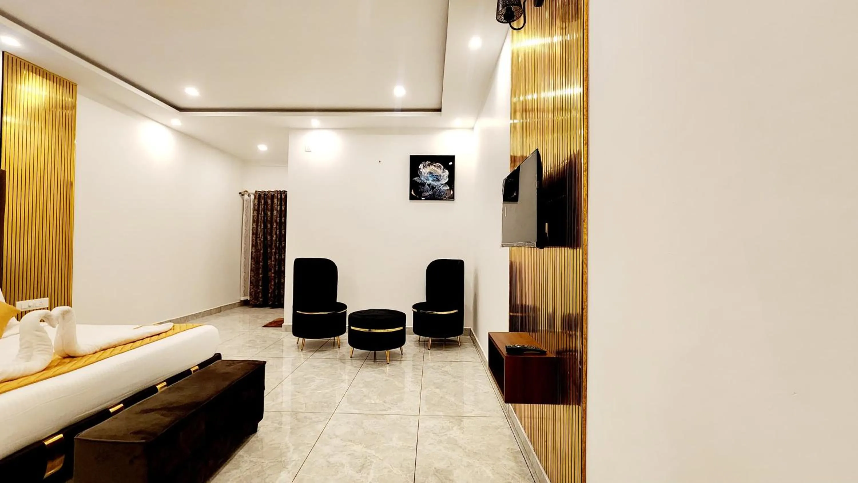 Seating area in The Sky Hotel Coorg