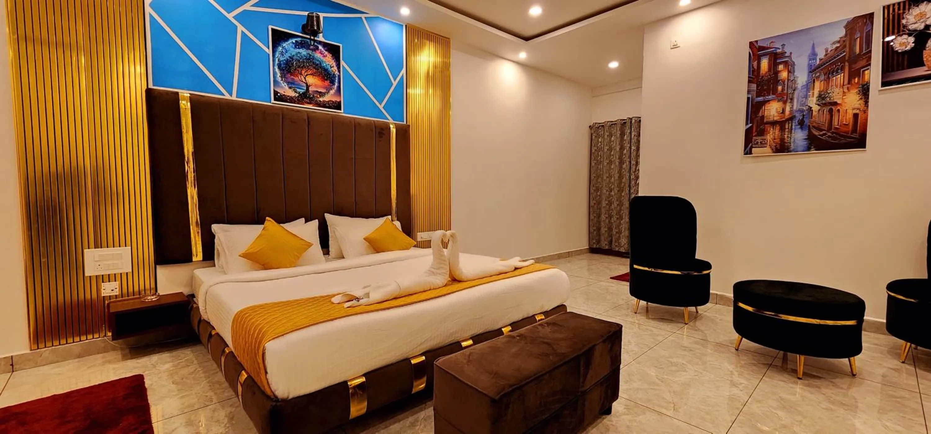 TV and multimedia, Bed in The Sky Hotel Coorg