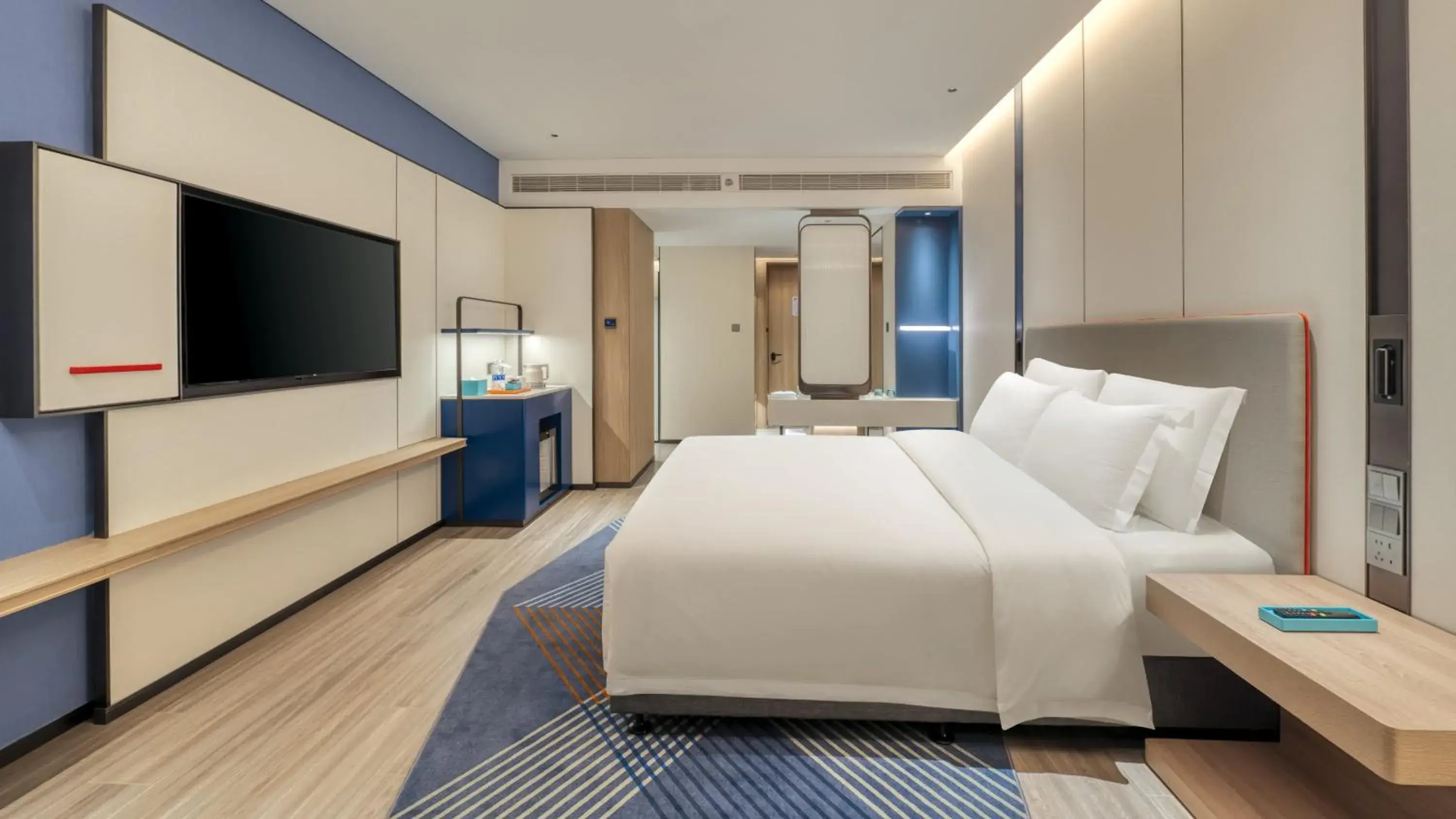 Photo of the whole room, Bed in Holiday Inn Express Rugao City Center, an IHG Hotel Photo of the whole room, Bed in Holiday Inn Express Rugao City Center, an IHG Hotel